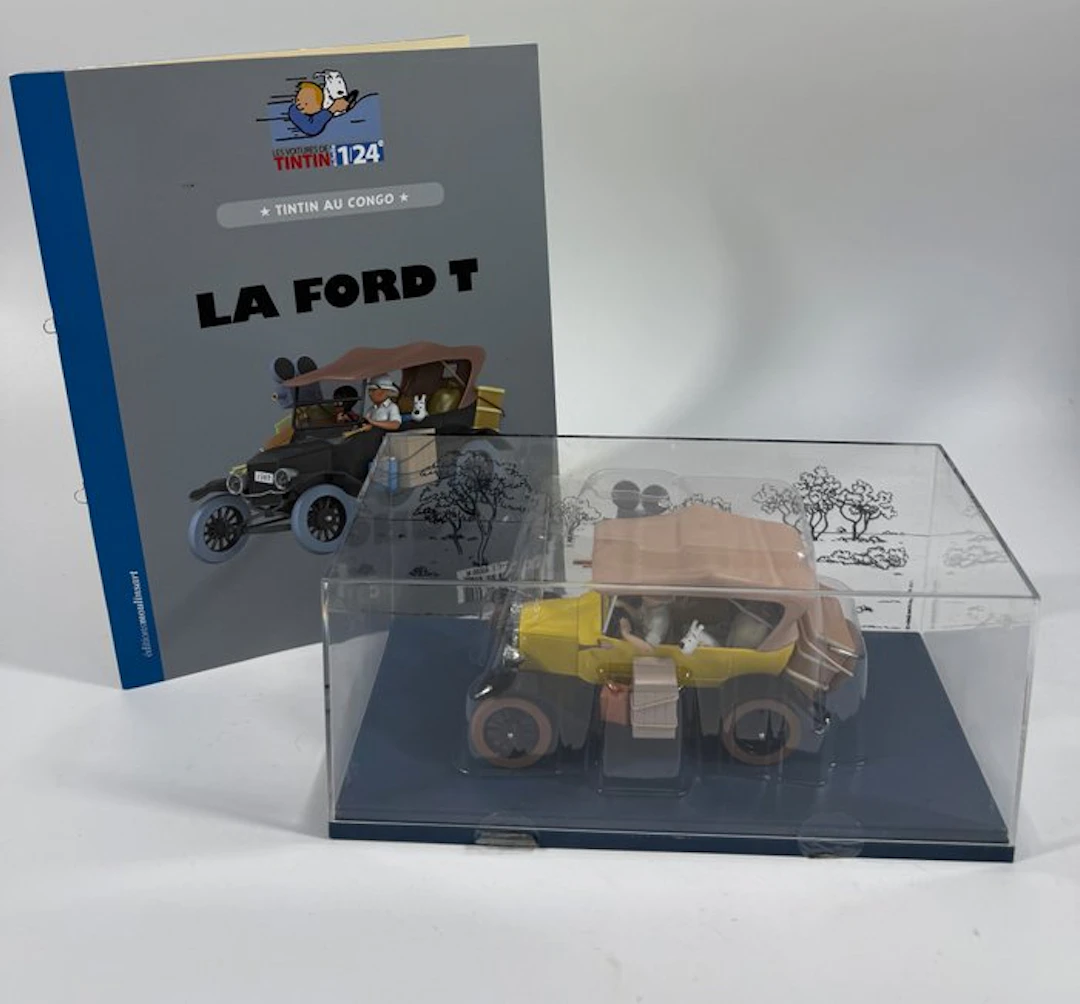 collection Hachette 1/24 - Model car - N°71 - La Ford T...