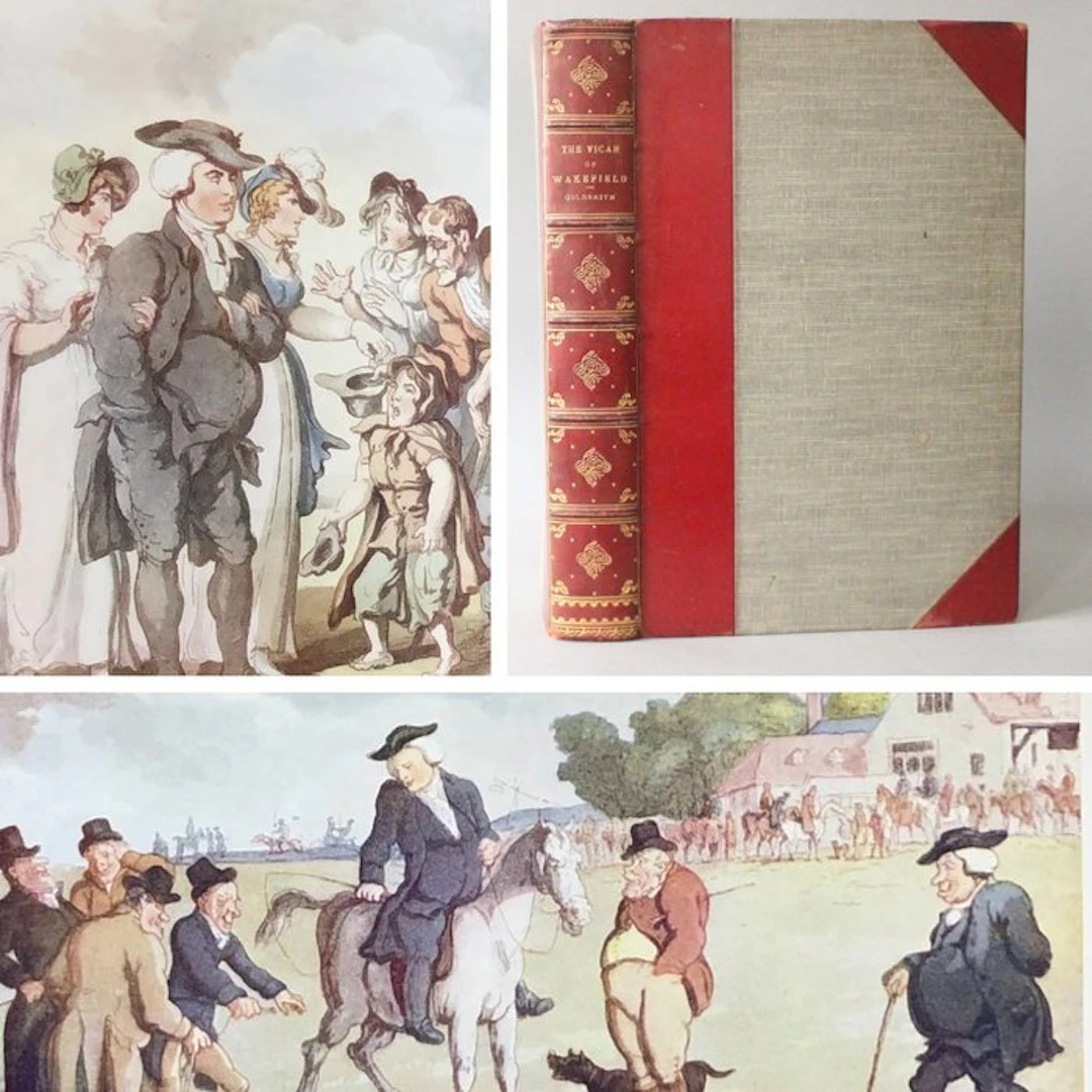 Oliver Goldsmith / Thomas Rowlandson [illustrateur] - The...