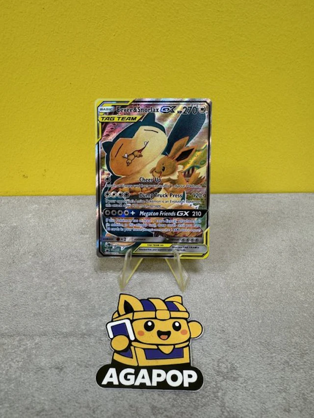 Pokémon - 1 Card - Pokémon - SM169 – Eevee & Snorlax GX...