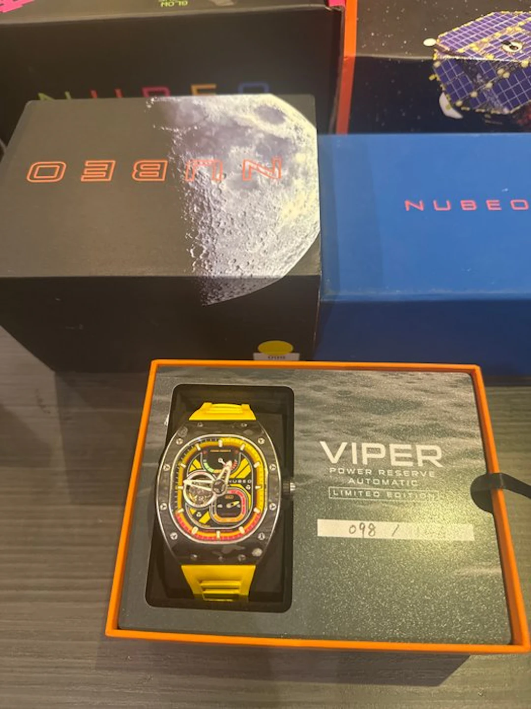 Nubeo - Nubeo - VIPER - Carbon Fiber - Power Reserve...