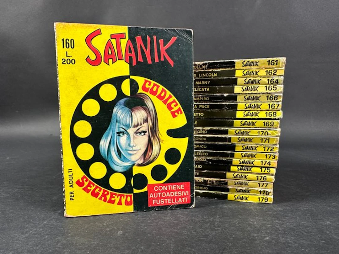 Satanik nn. 160/162, 164/179 - 19 Comic - First edition - 1971