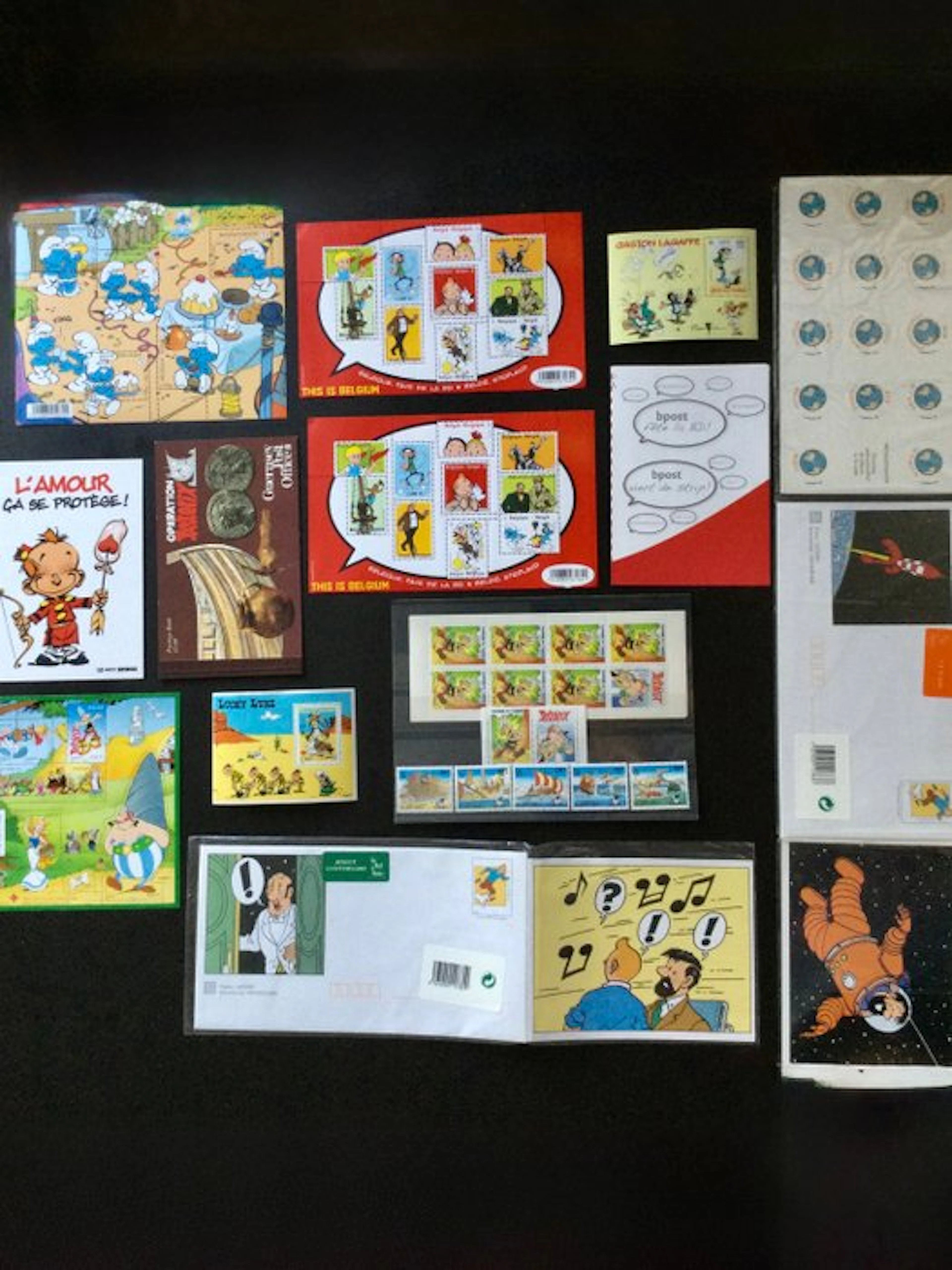 Belgium 1980/2000 - A very nice set of comic stamps.
