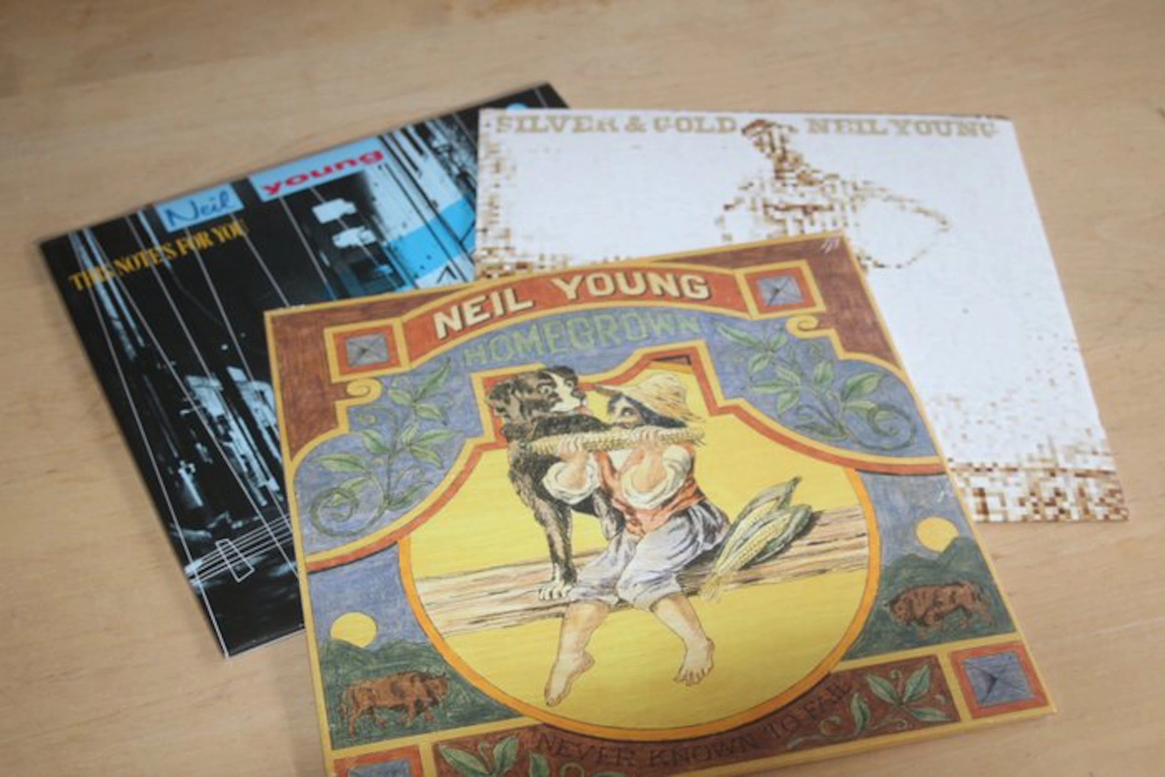 Neil Young - Homegrown + Silver and Gold + This Notes For...