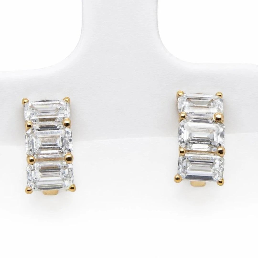 No reserve price - Earrings - 14 kt