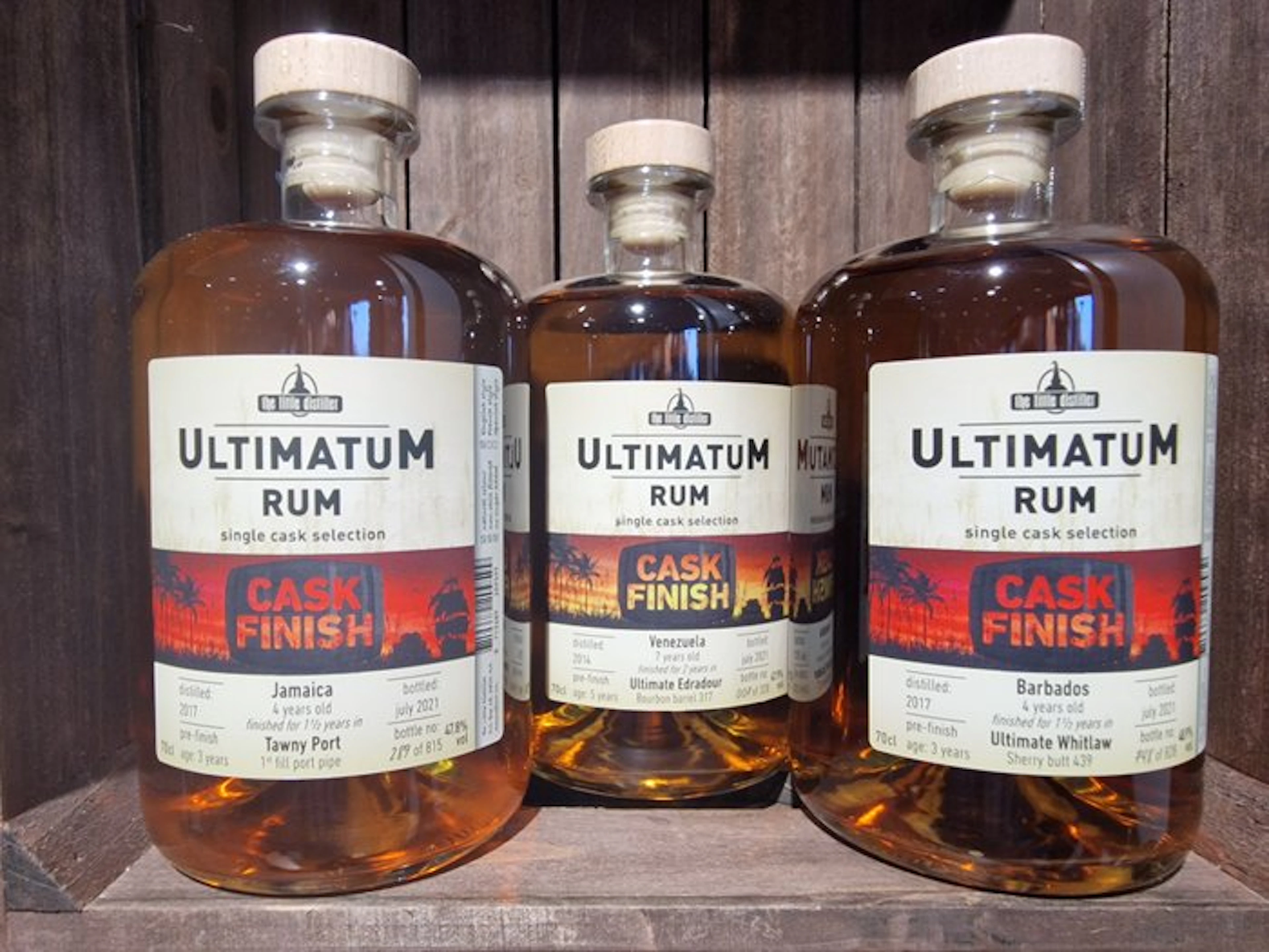 Jamaica 2017 + Venezuela 2014 + Barbados 2017 - Cask...