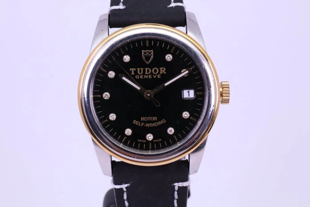 Tudor - Glamour - No reserve price - 55003 | Black Dial...