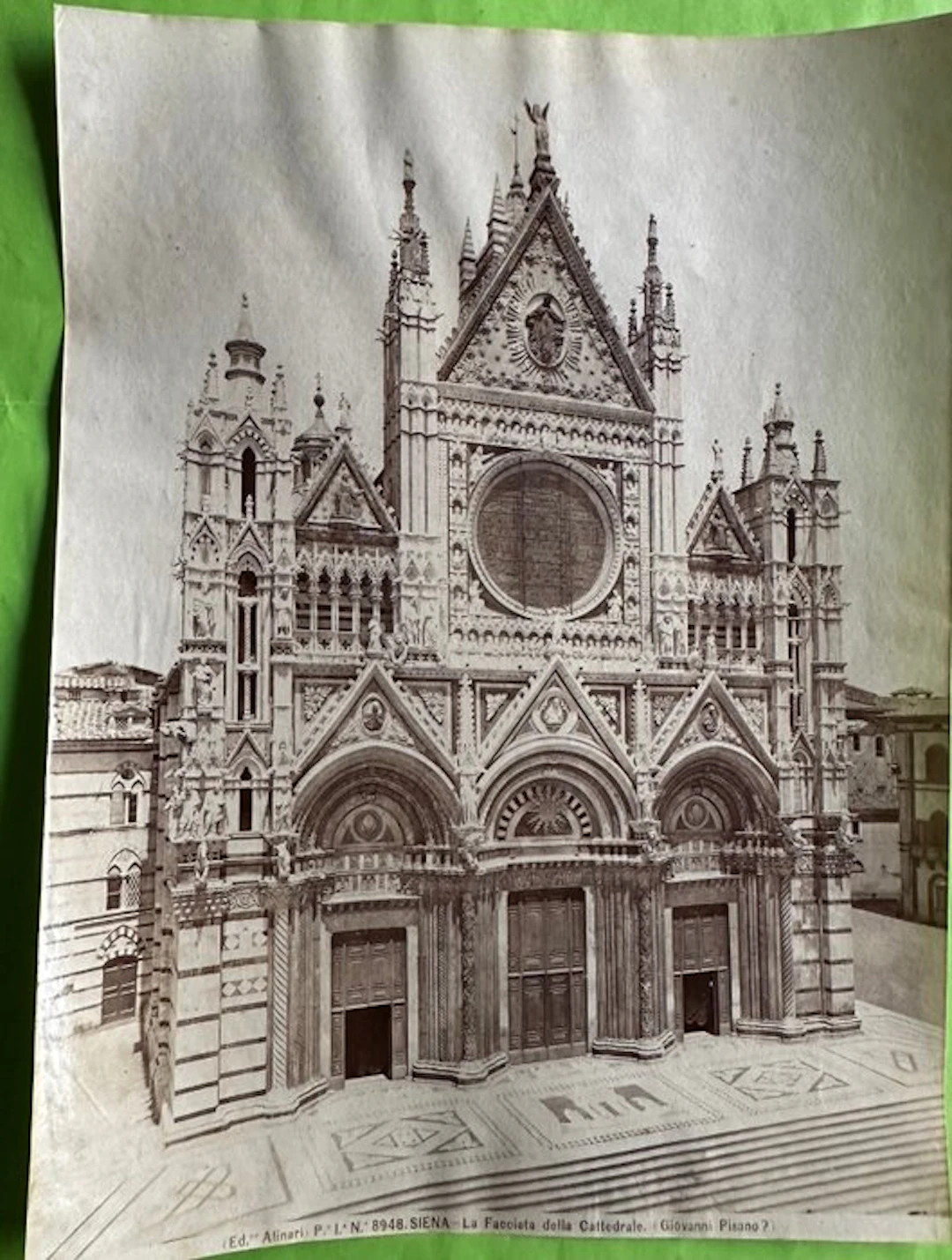 Alinari - Brogi - Siena - Collezione di tre Fotografie antiche dell’800
