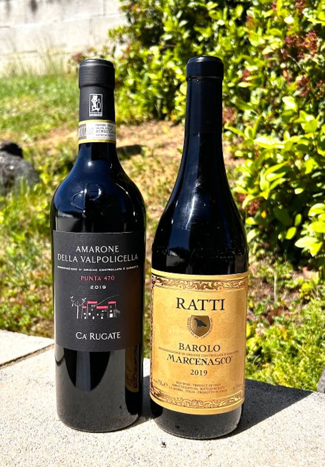 2019 Ca' Rugate Amarone Punta 470 & 2019 Ratti Barolo...