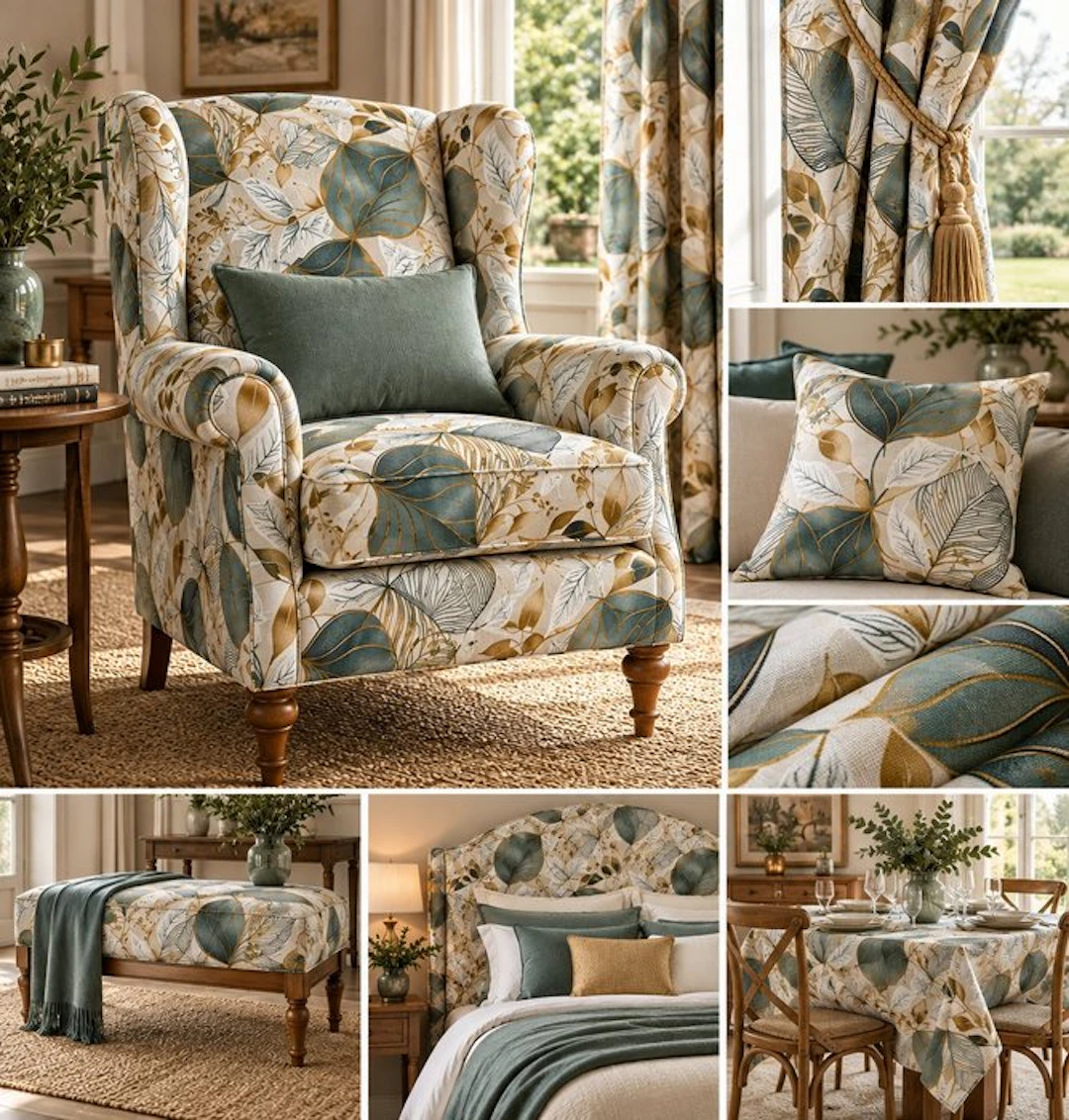 Botanica d’Oro - Natural elegance between petrol green