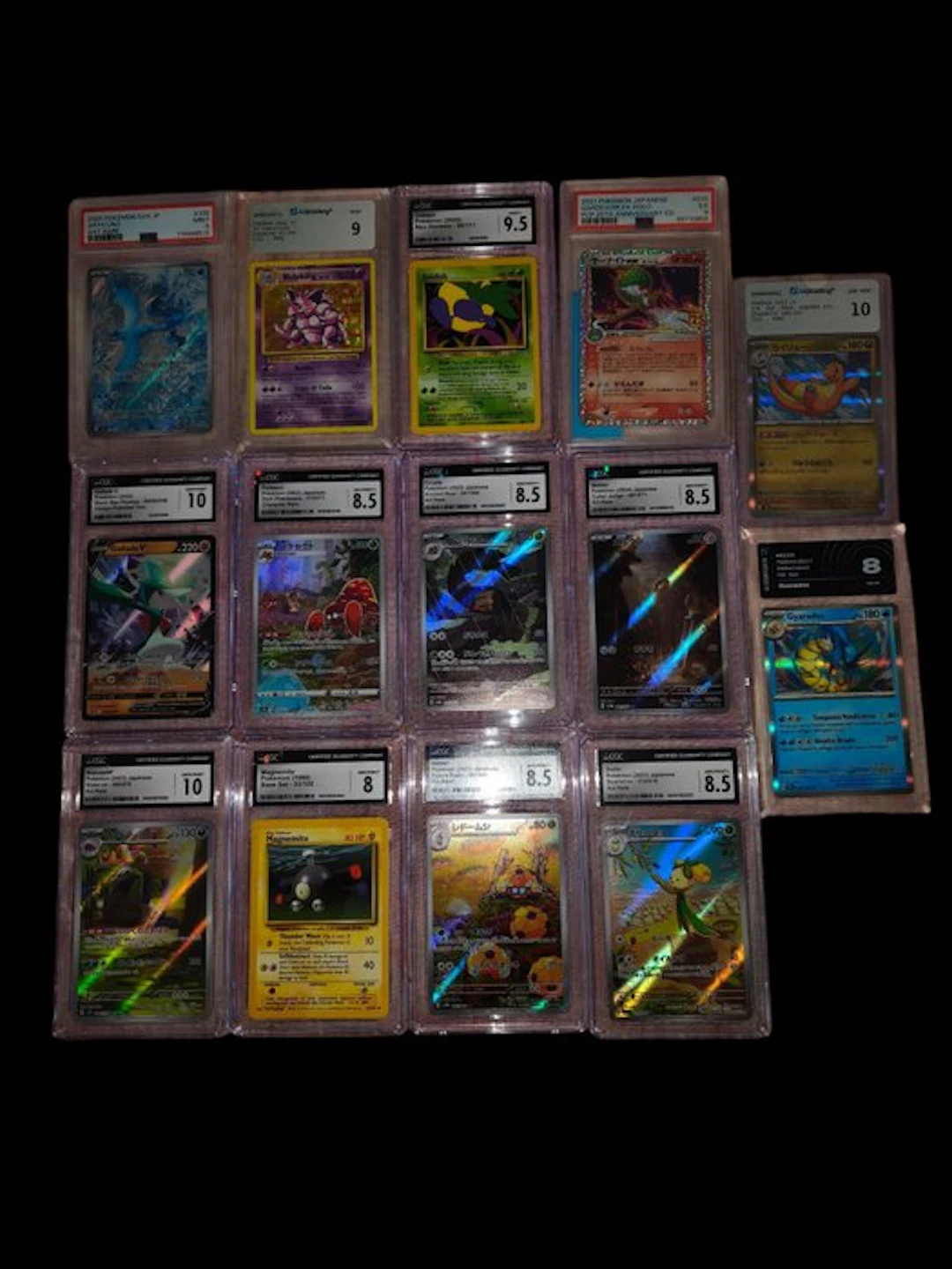 Pokémon - 14 Graded card - PSA - WOTC