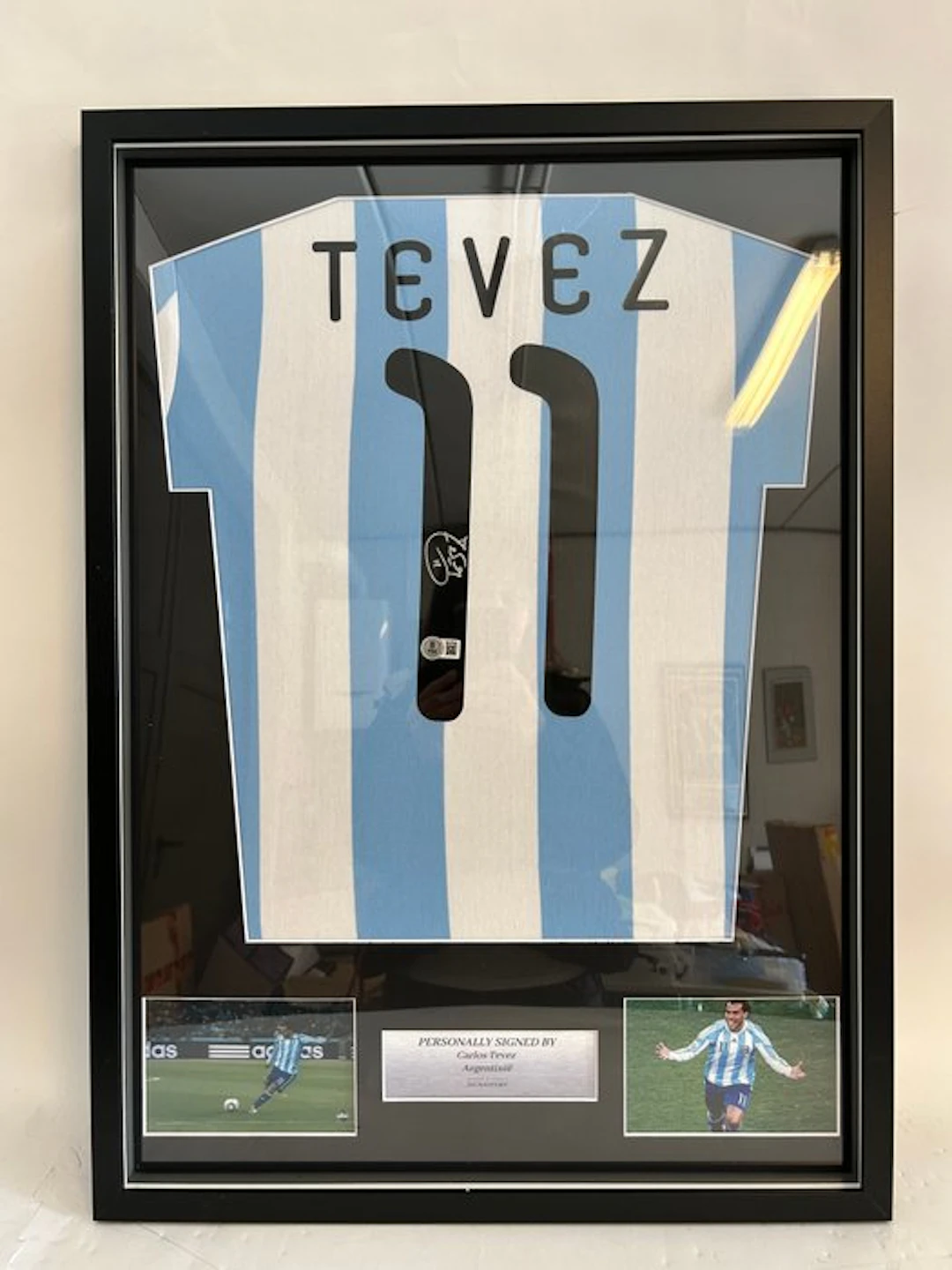 Argentinië - FIFA World Cup 2010 - Carlos Tevez - Football jersey