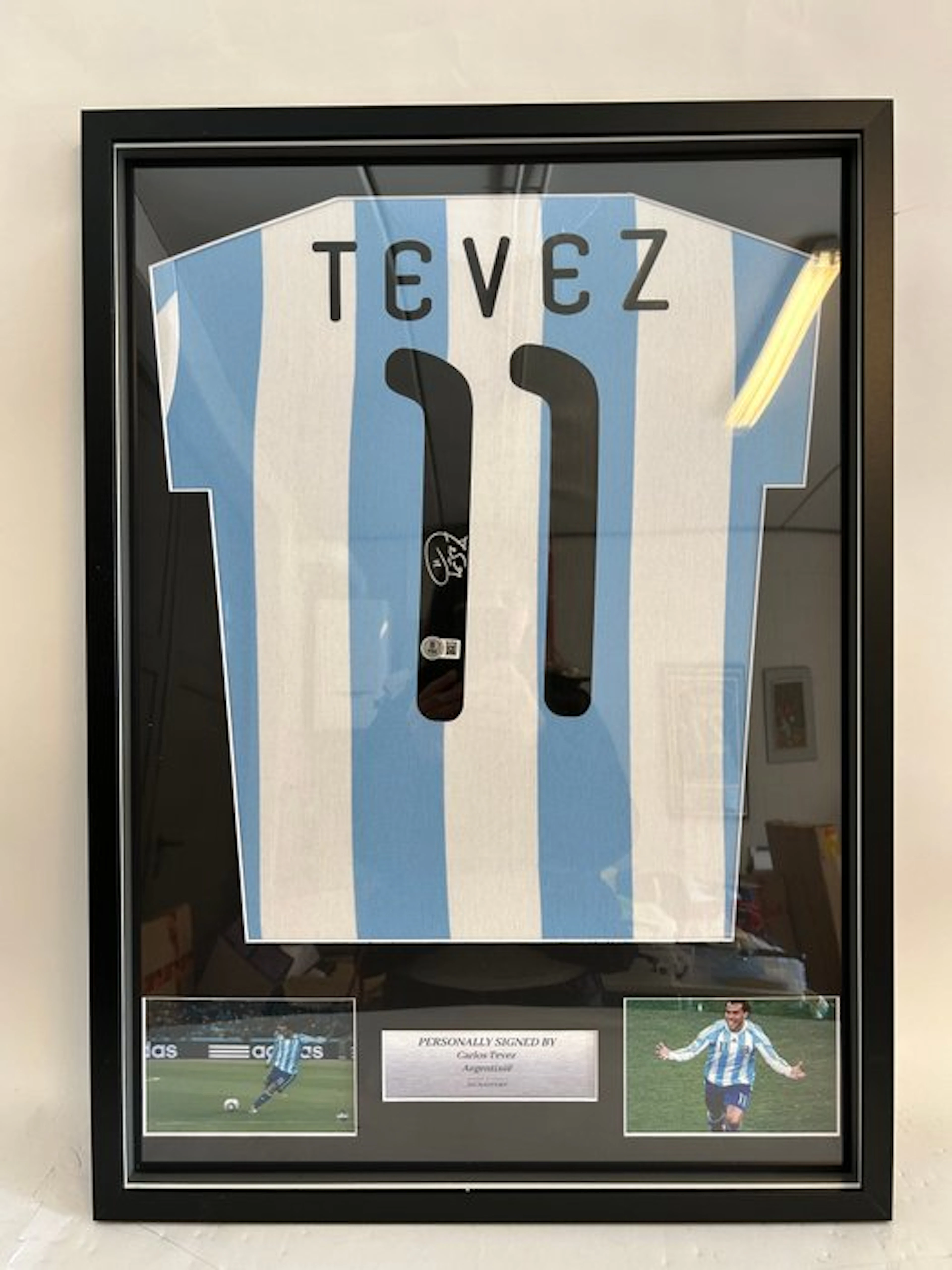 Argentinië - FIFA World Cup 2010 - Carlos Tevez - Football jersey