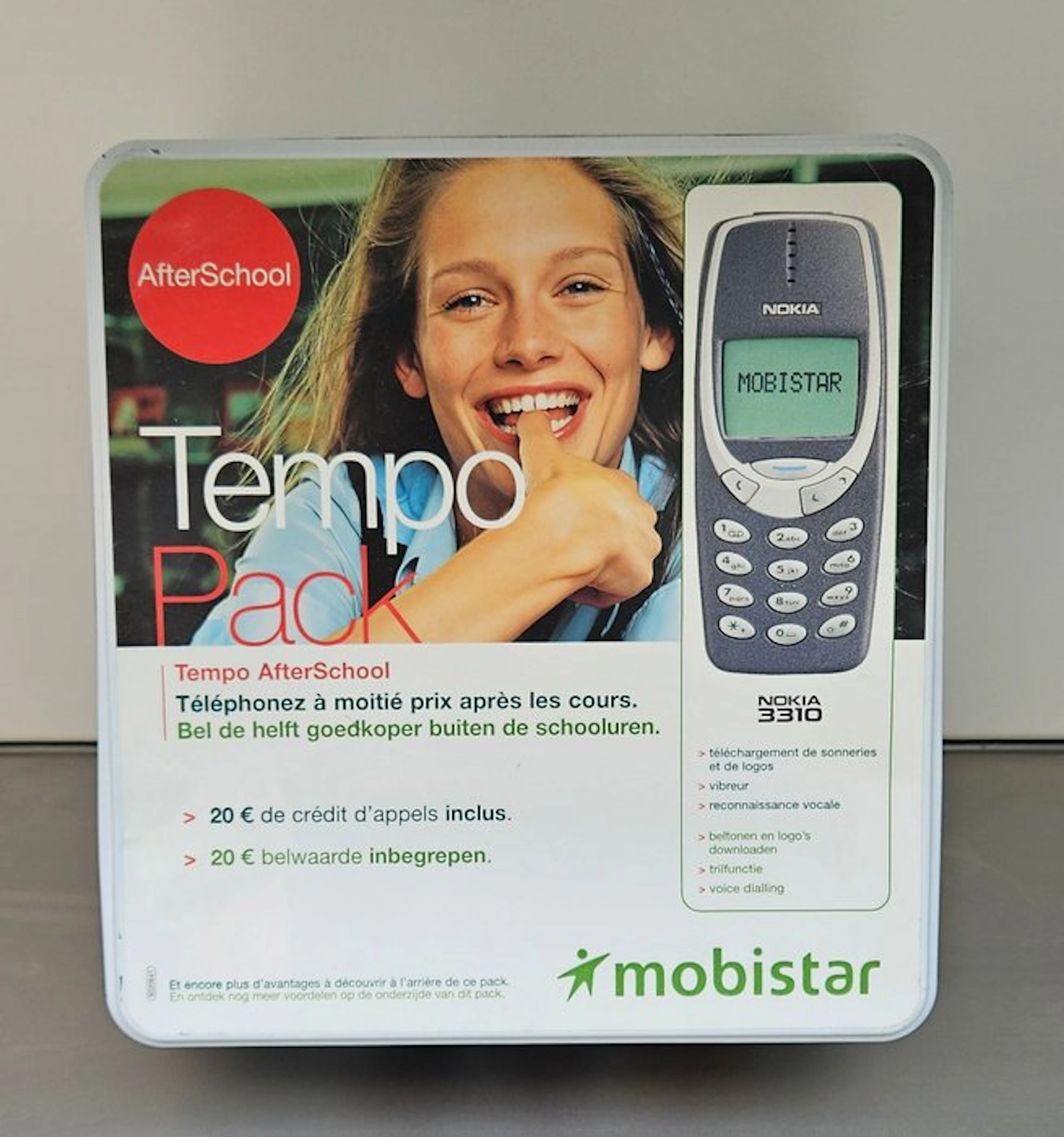 Nokia Ultra‑Rare Mobistar “Tempo AfterSchool” Nokia 3310...