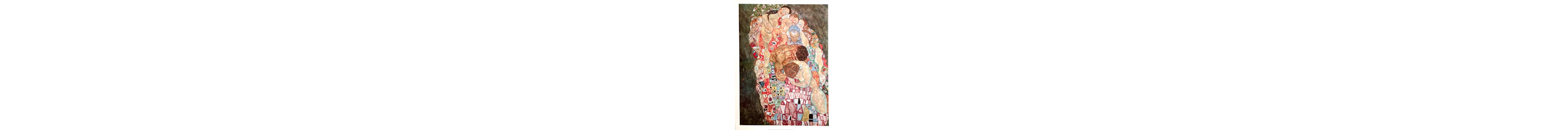 Gustav Klimt (after) - Tod und Leben - Offset Lithograph...