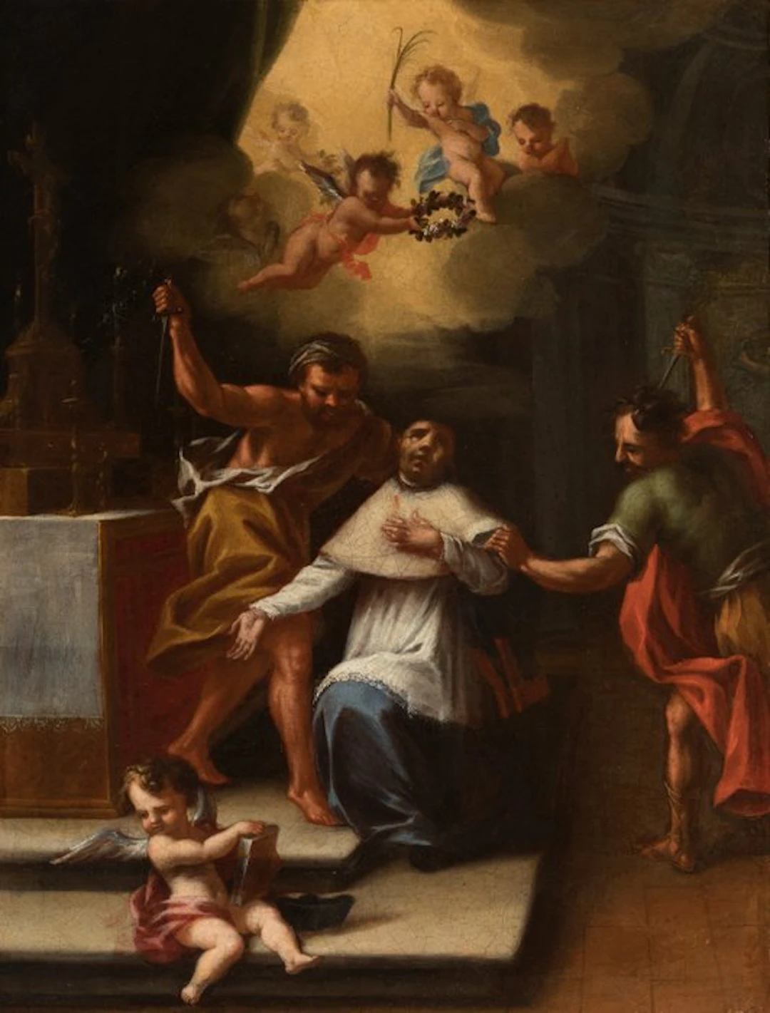 Spanish school (XVII) - San Pedro de Arbúes