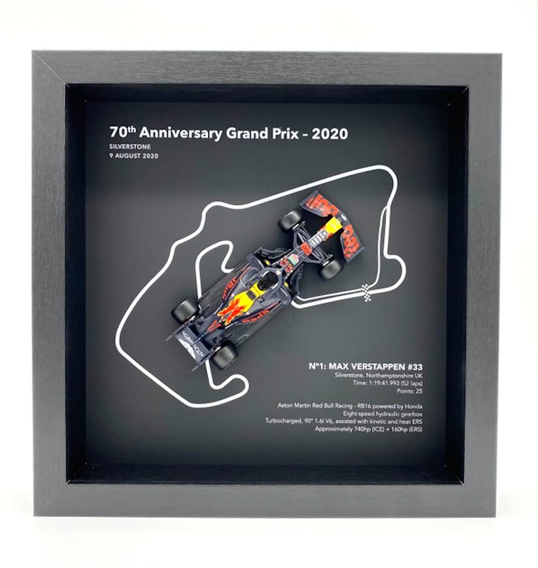 Artwork - Aston Martin - Max Verstappen - GP F1 70th...