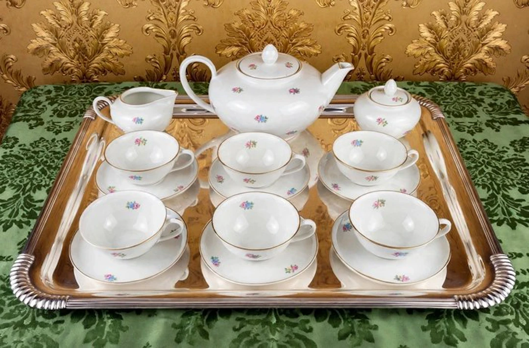 Laveno - Tea service (15) - Andloviz - Porcelain