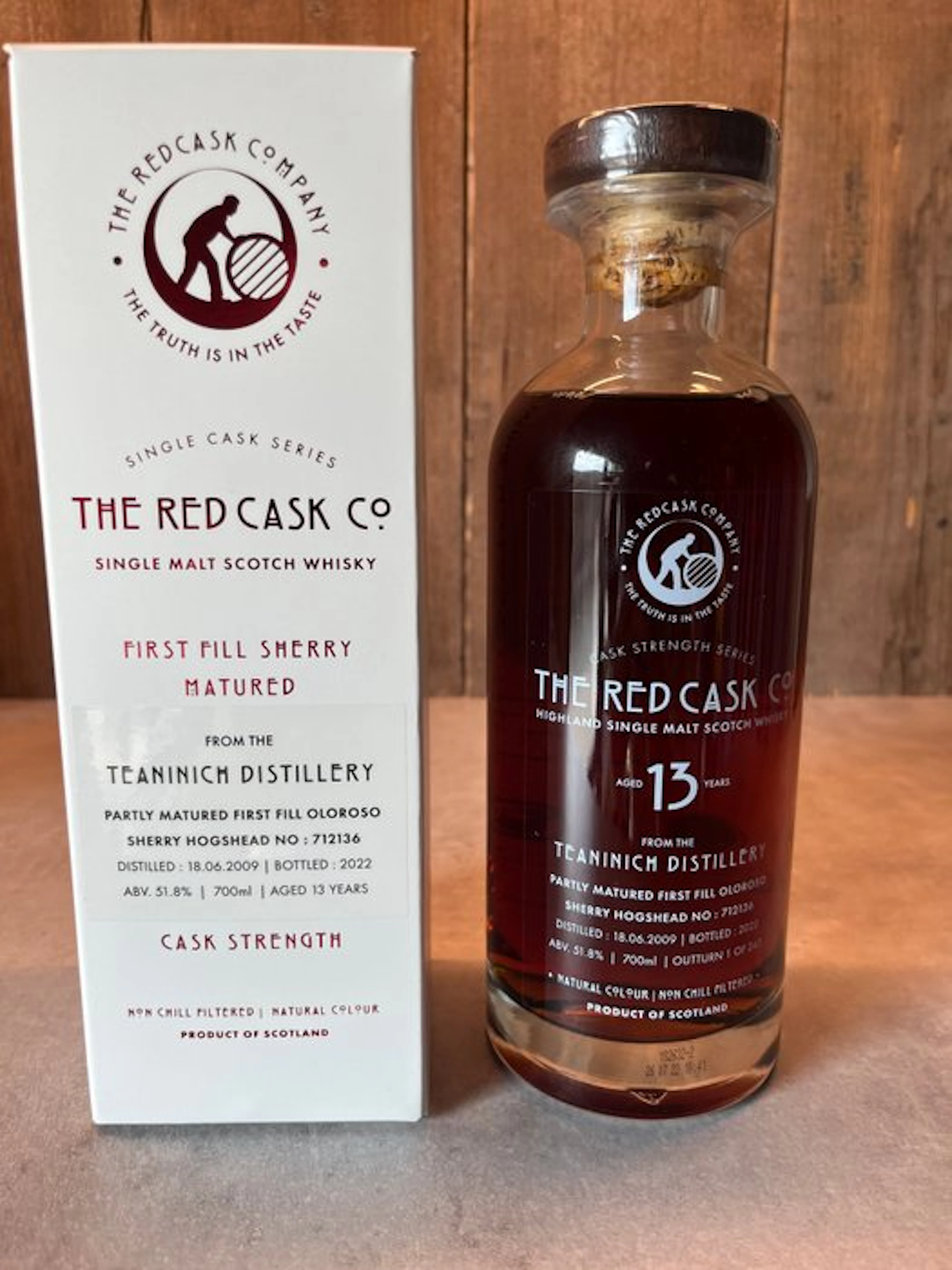 Teaninich 2009 13 years old First Fill Sherry Matured...