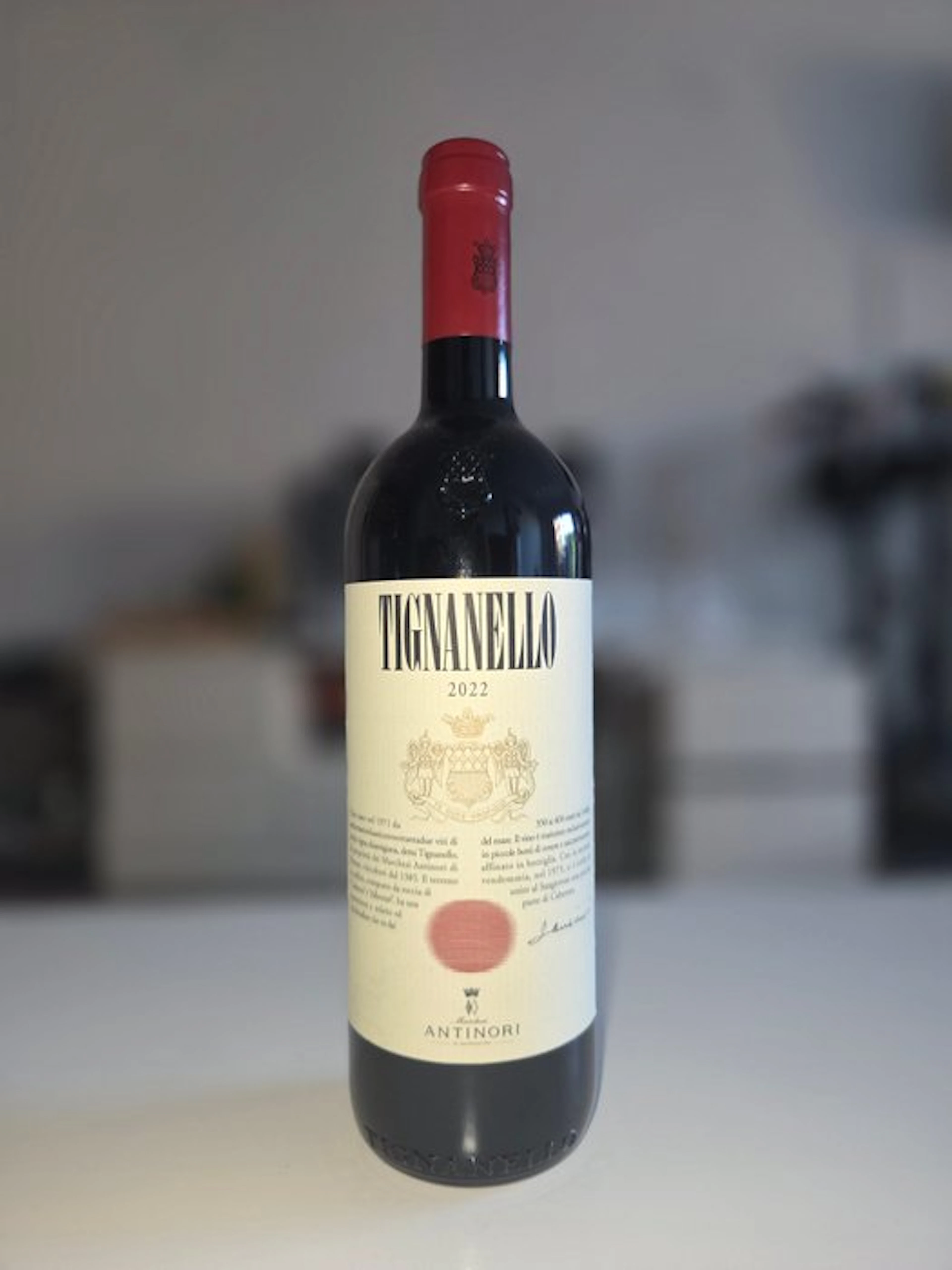 2022 Marchesi Antinori Tignanello - Tuscany IGT - 1 Bottle (0.75L)