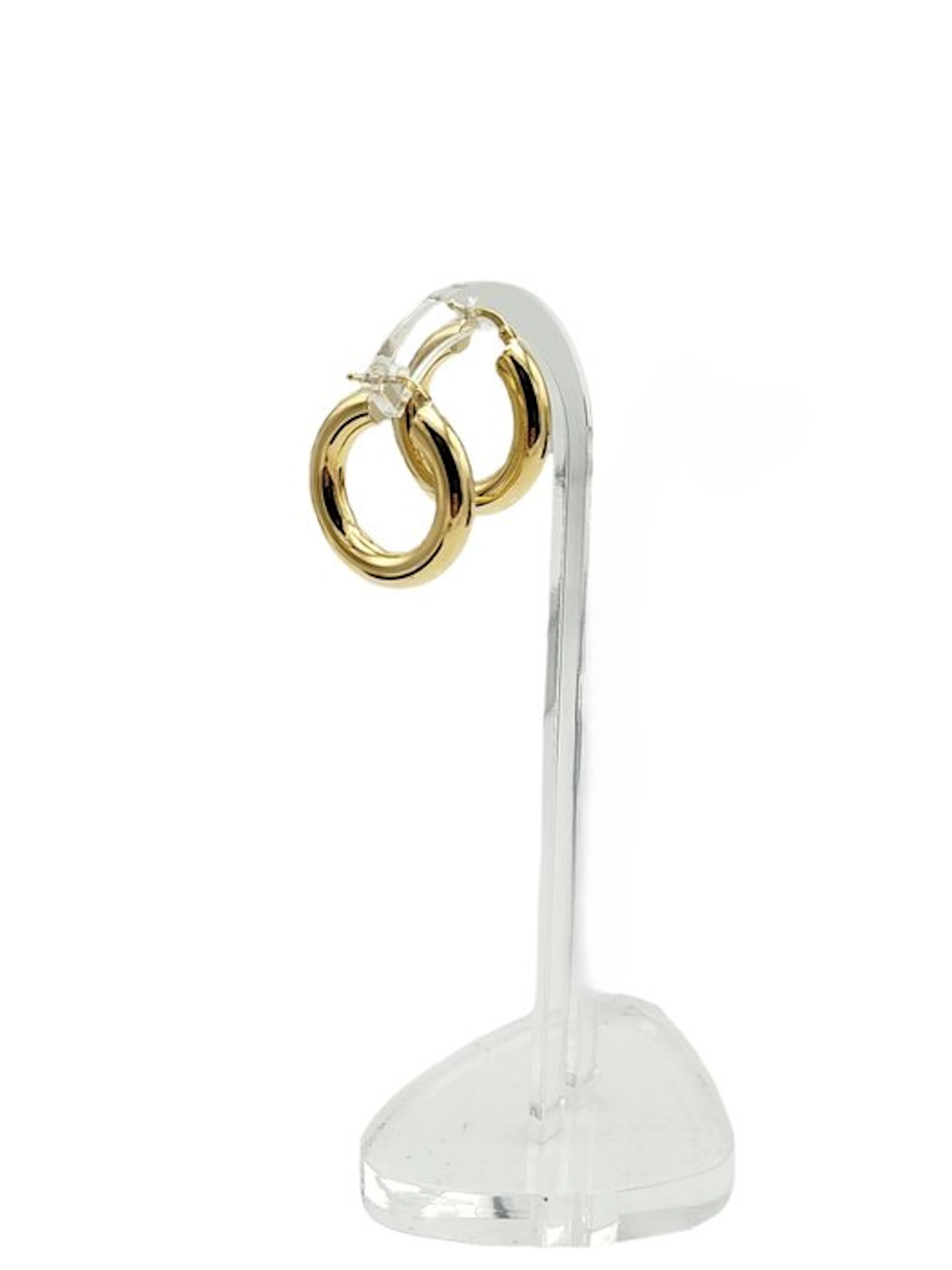 Huggie earrings - 18 kt. Yellow gold