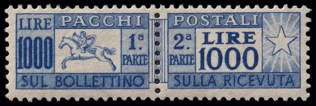 Italian Republic 1954 - 1000 Lire 'CAVALLINO'