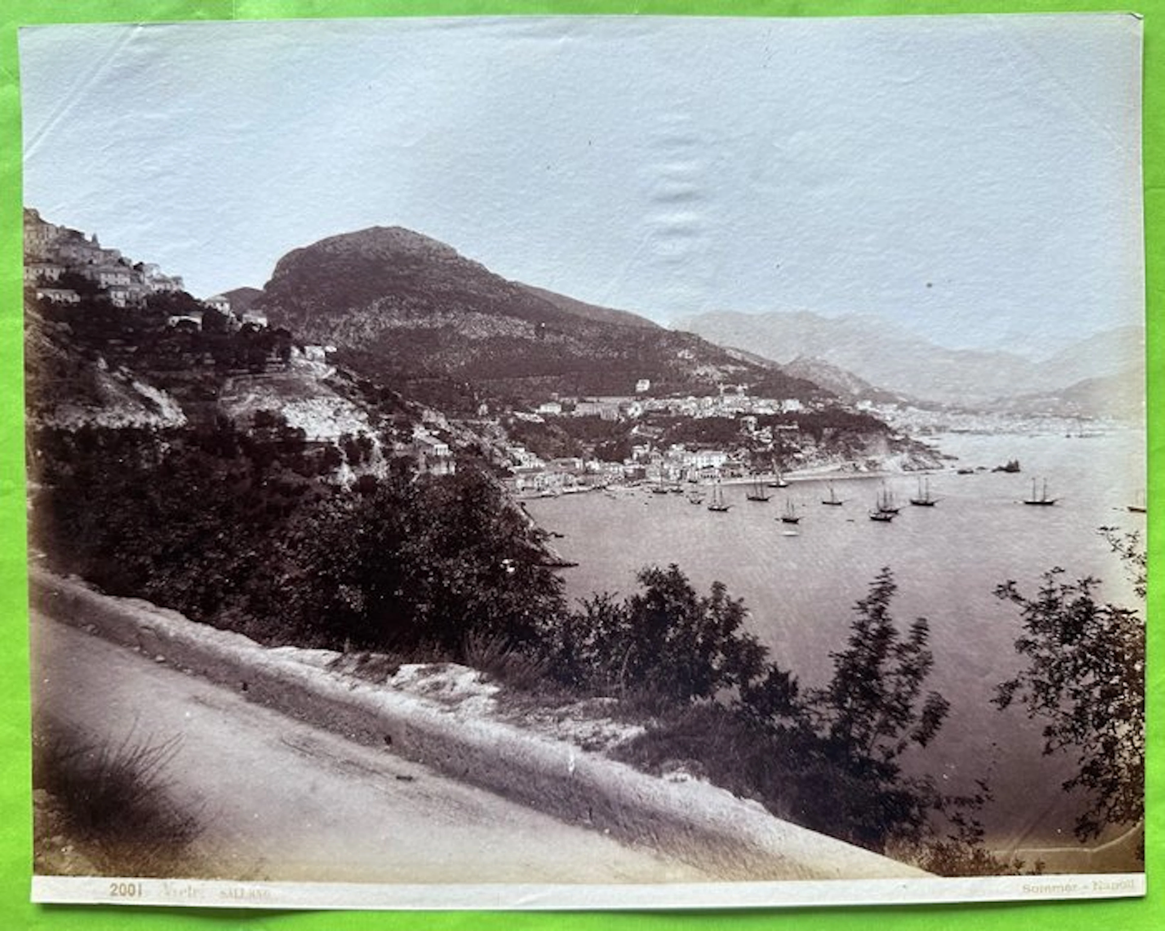 Sommer - Vietri - Salerno - Fotografia antica dell’800