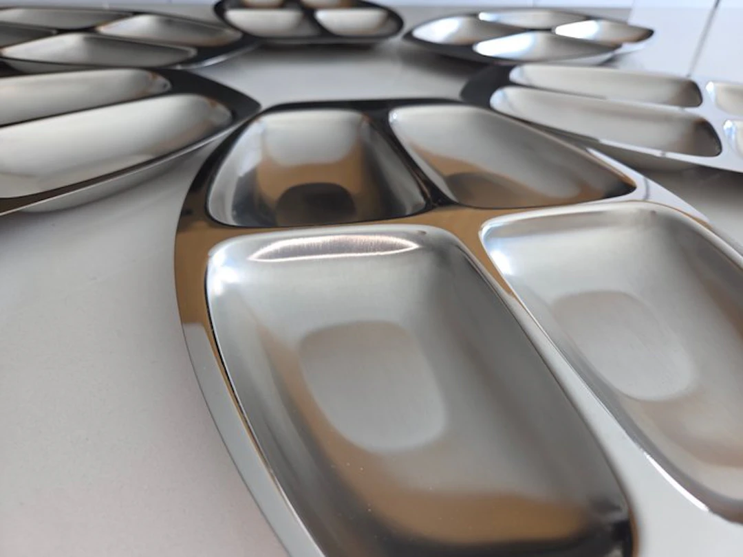 Alessi - Carlo Mazzeri & Anselmo Vitale - Platter (6) - Alessi "No