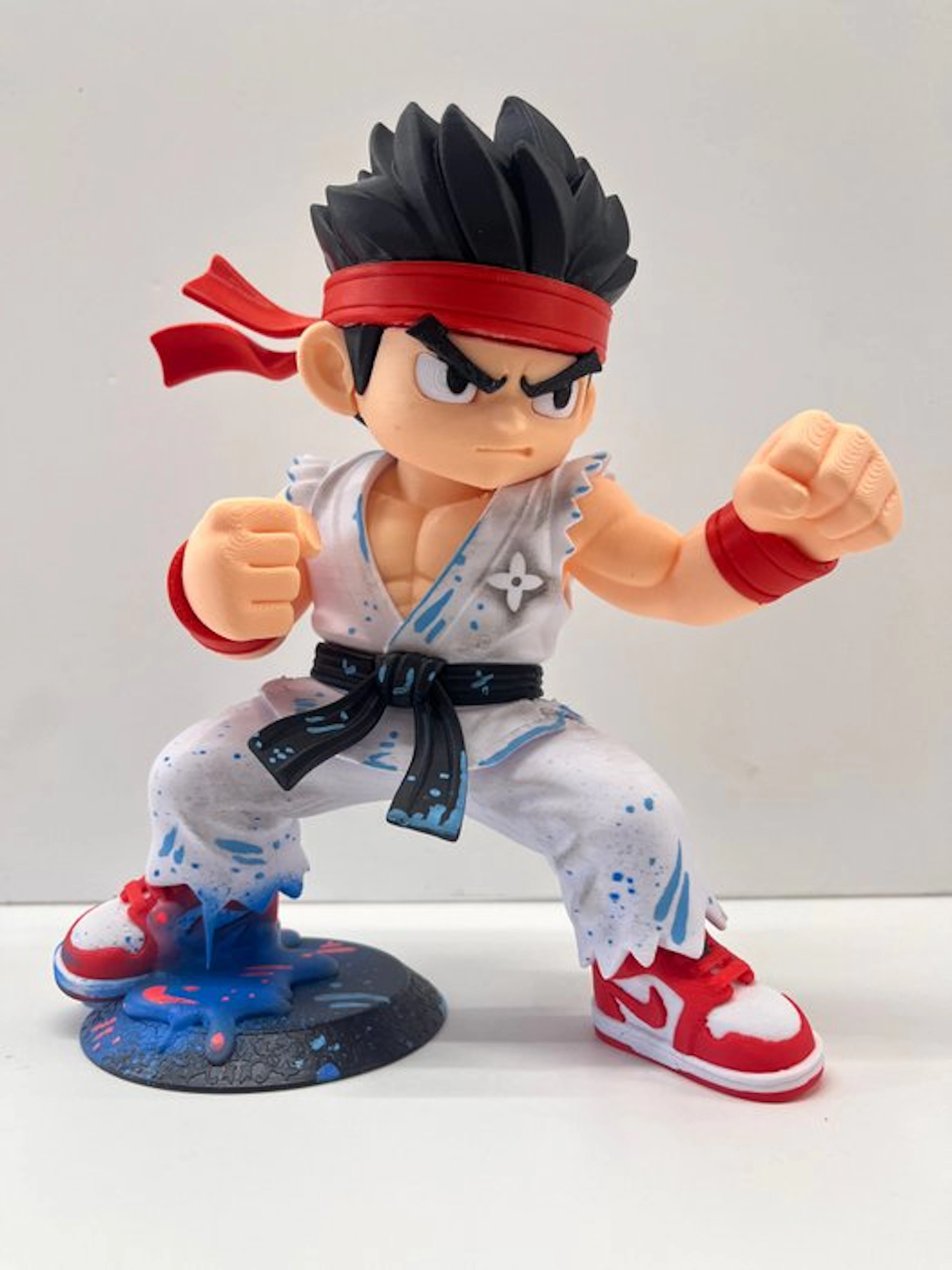 Alvin Silvrants - Streetfighter Ryu - NIKE AIR - Louis...