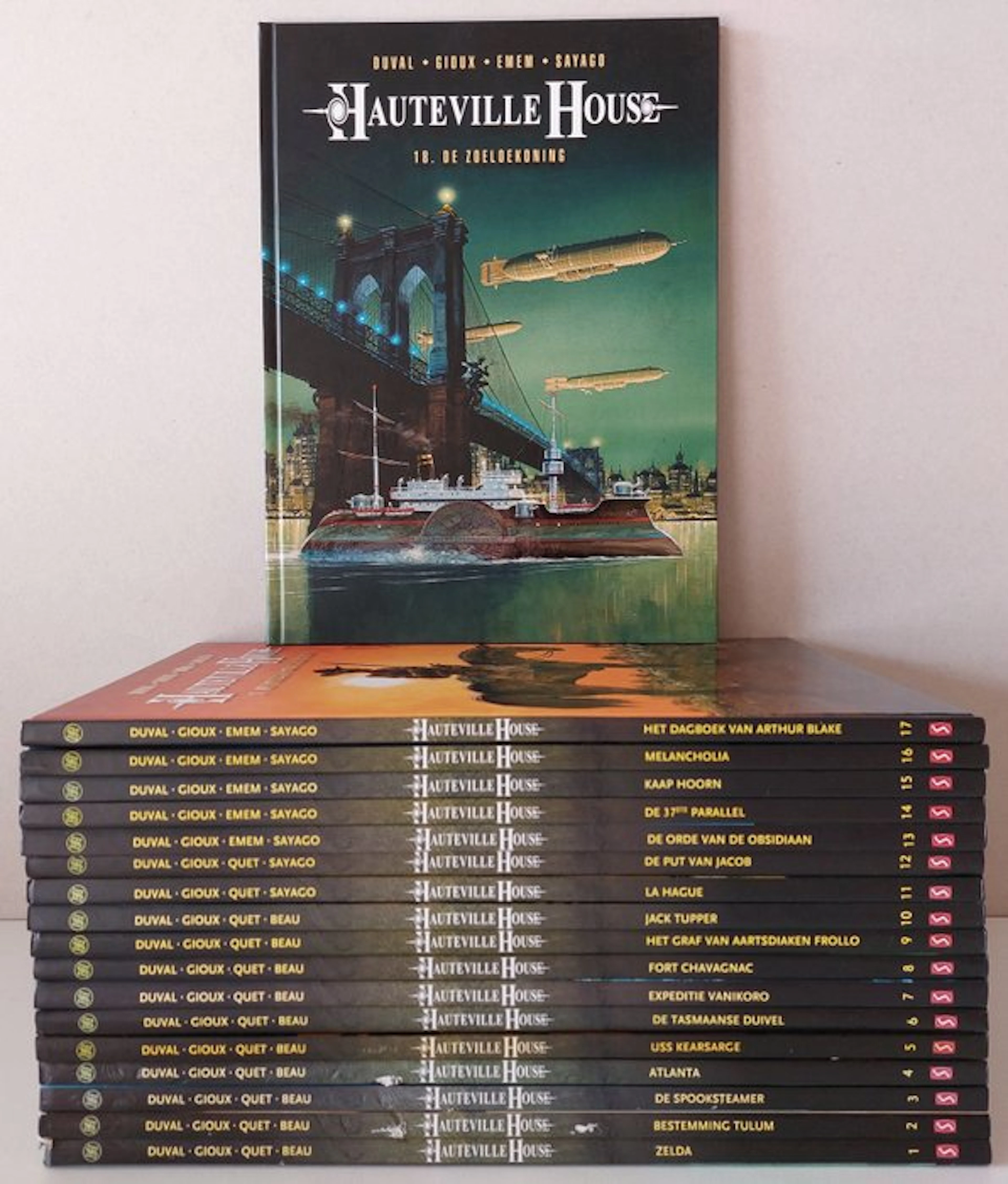 Hauteville House 1 t/m 18 - Opeenvolgende reeks HC - 18...