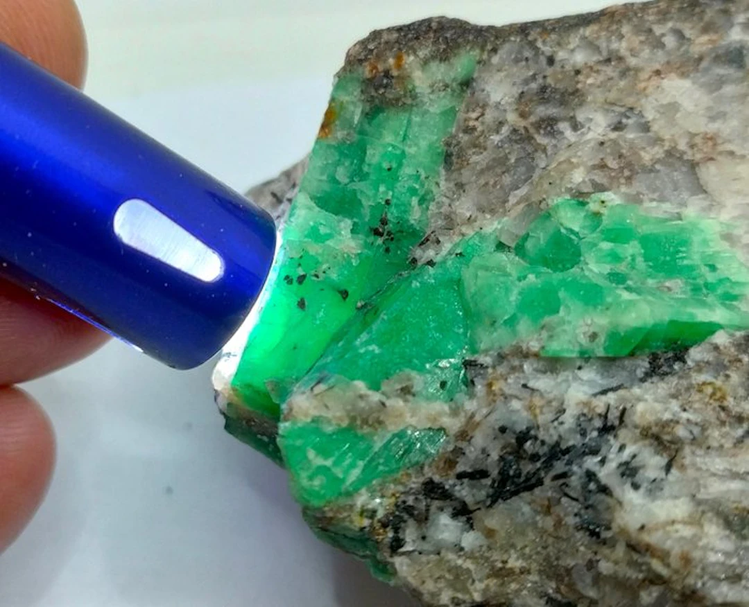 Beautiful Natural Emerald Crystal in matrix- 280 g