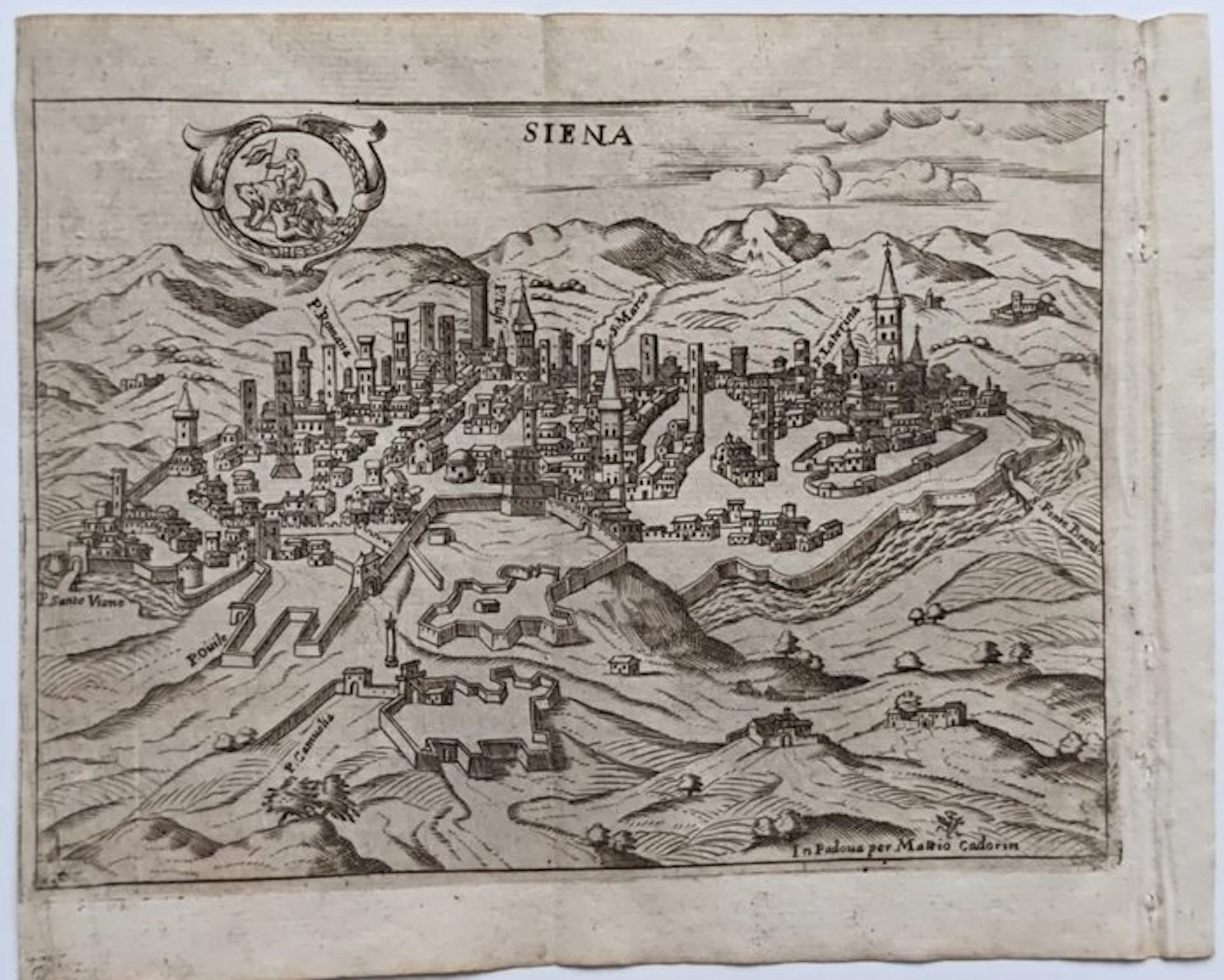 Italy - Siena; Francesco Scoto (1548/ 1622)