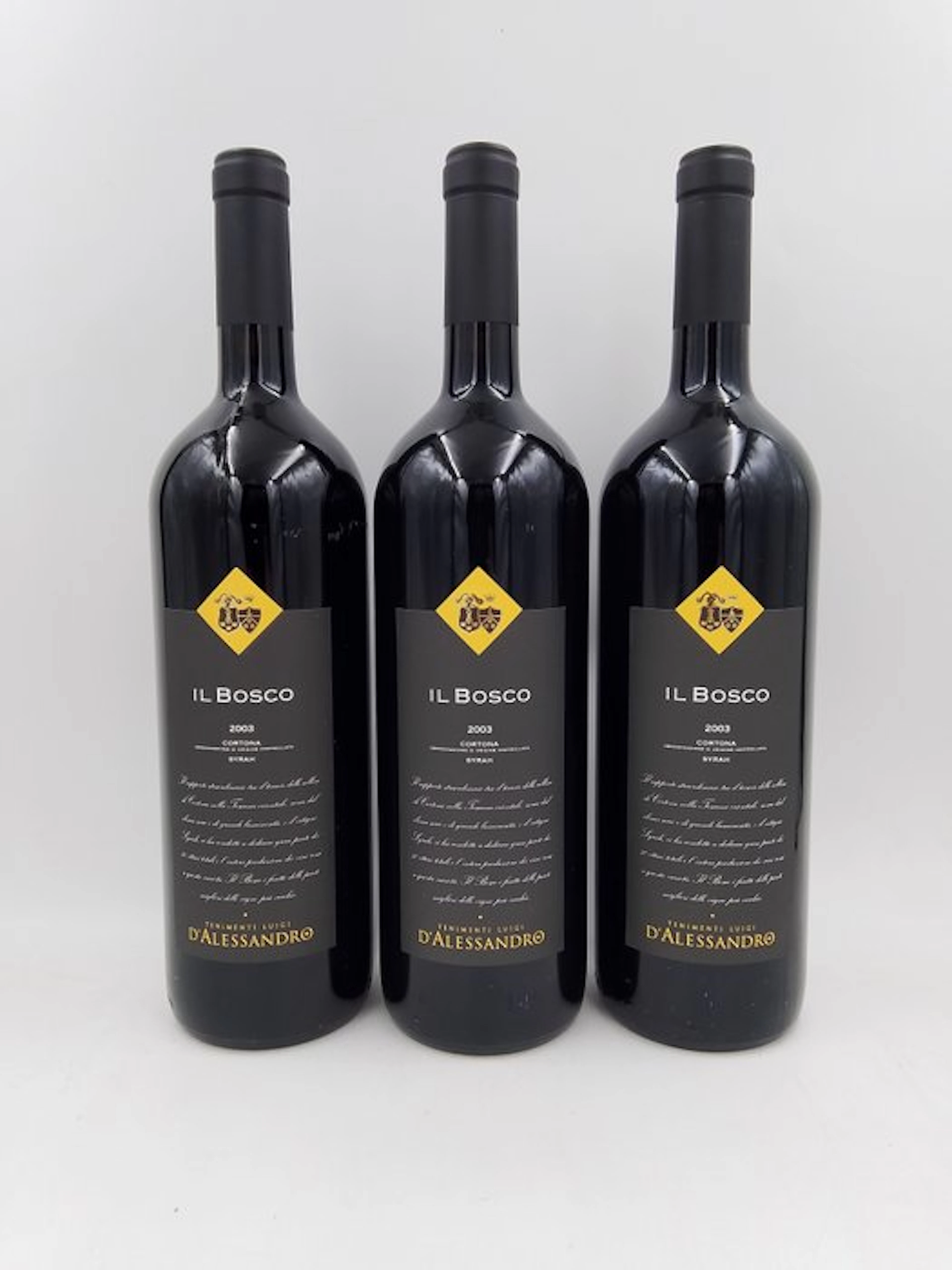 2003 Tenimenti D' Alessandro, Il Bosco - Tuscany - 3 Magnums (1.5L)