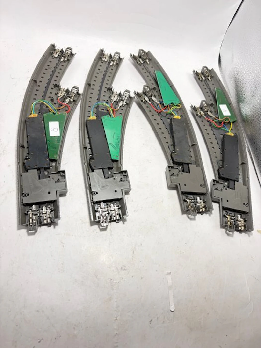 Märklin H0 - 24671/72/74460/90 - Model train tracks (4)...
