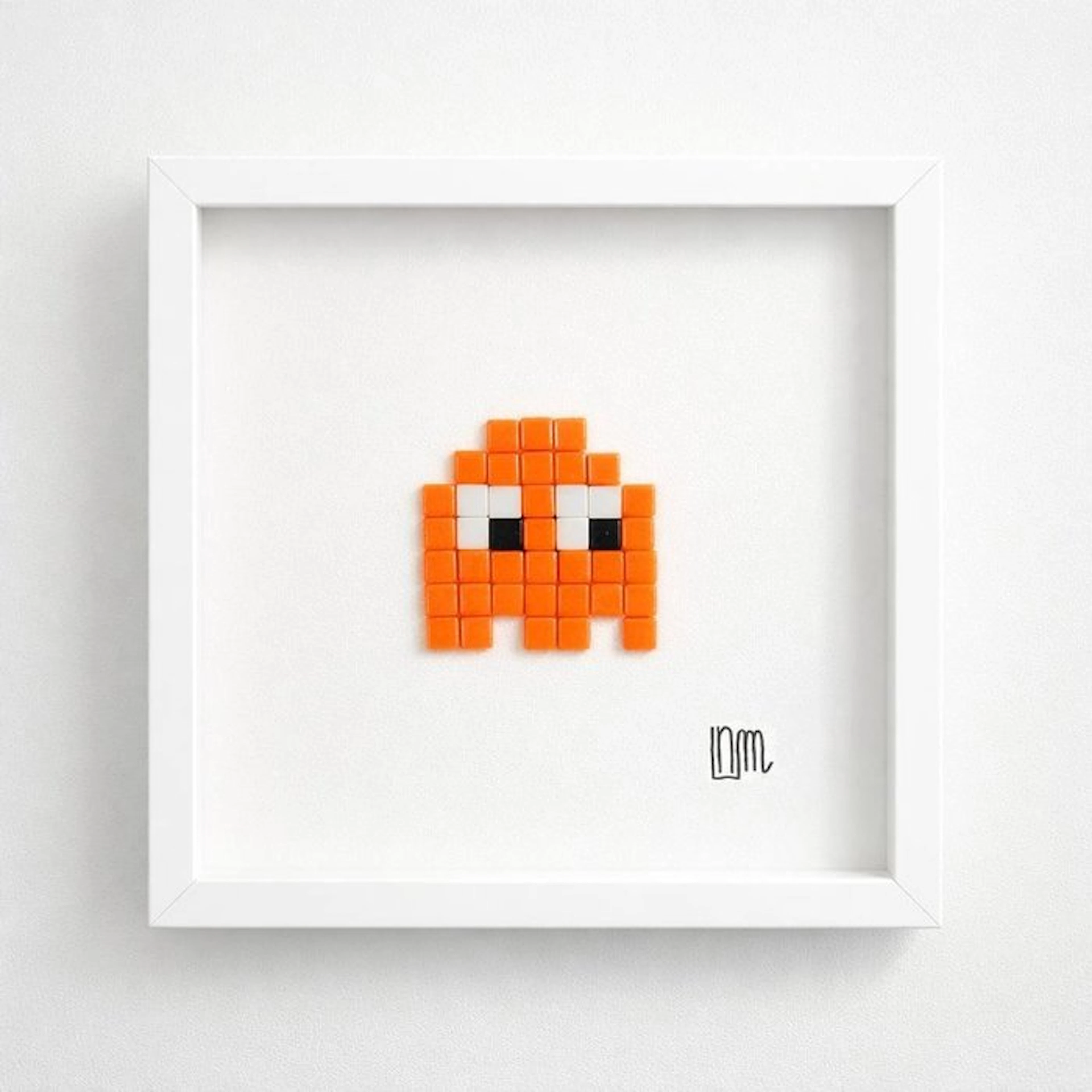 nLm - Pac-Man Orange (Ghost) • Mosaic • 25/50