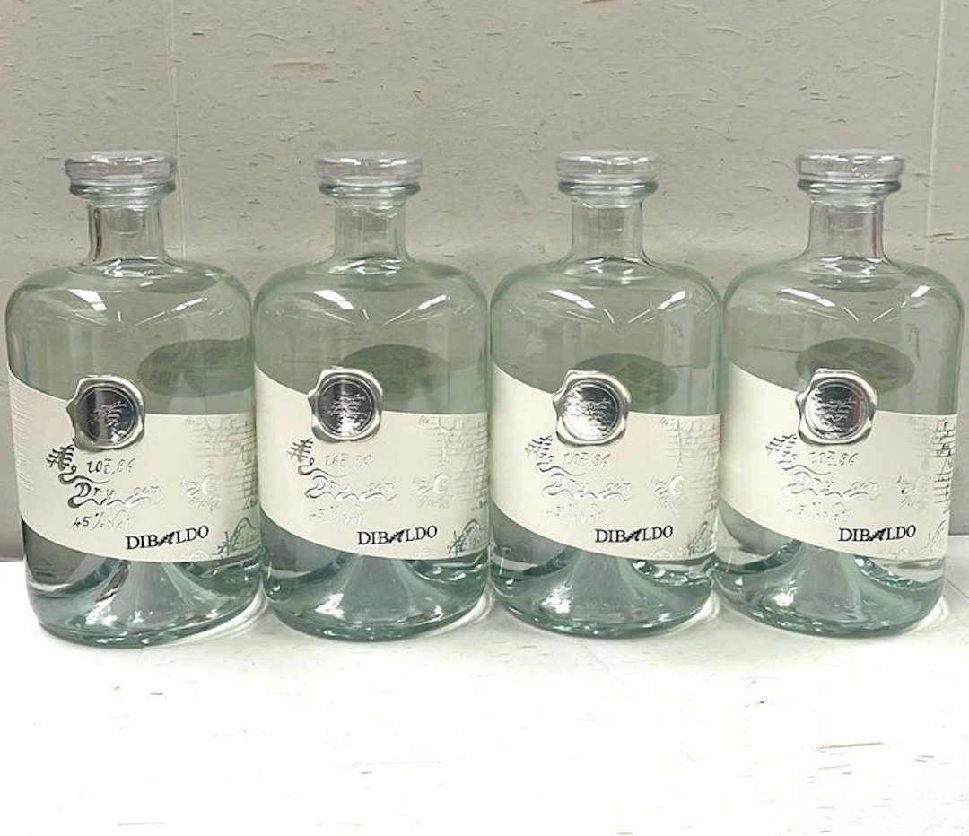 Dibaldo - Gin AG 107.86 - High Proof - 70cl - 4 bottles