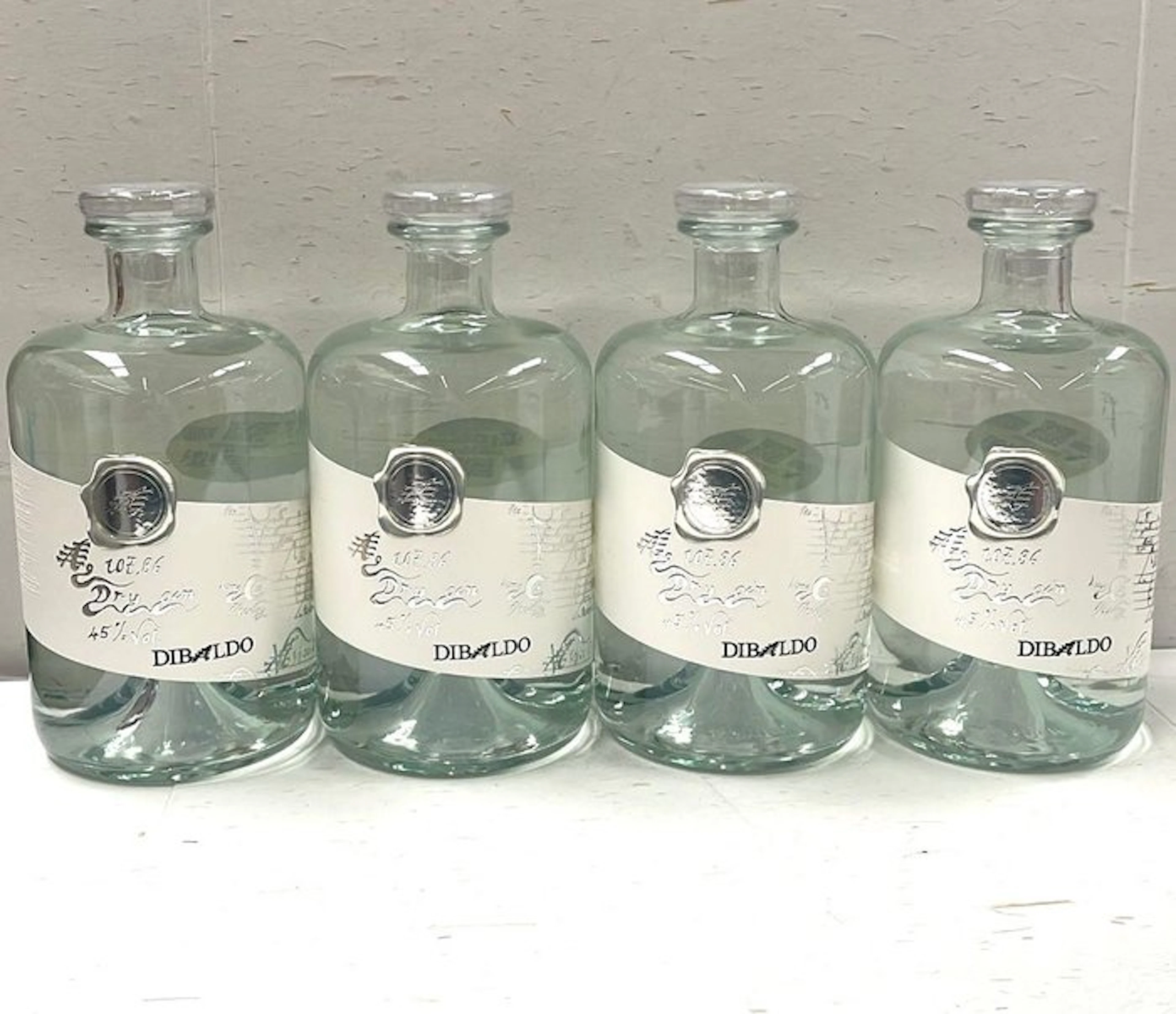 Dibaldo - Gin AG 107.86 - High Proof - 70cl - 4 bottles