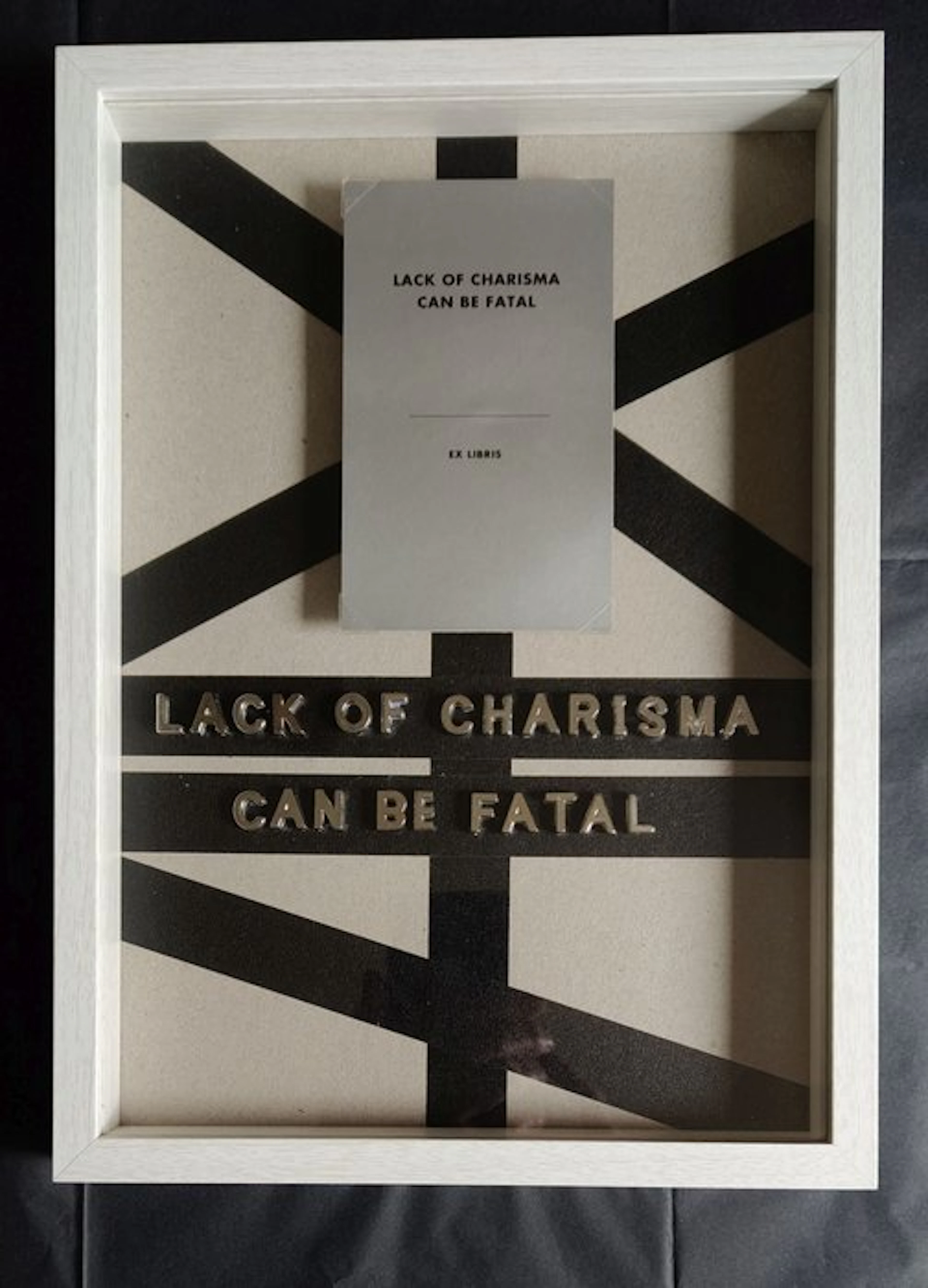 Jenny Holzer (1950) - LACK OF CHARISMA CAN BE FATAL - limited edition