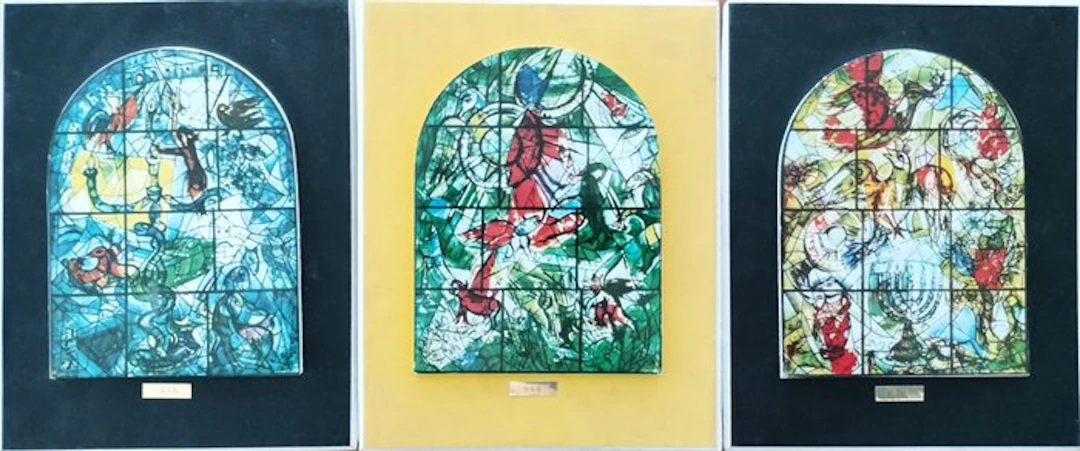 Stained glass windows for the Hadassah University Medical Centre Synagogue