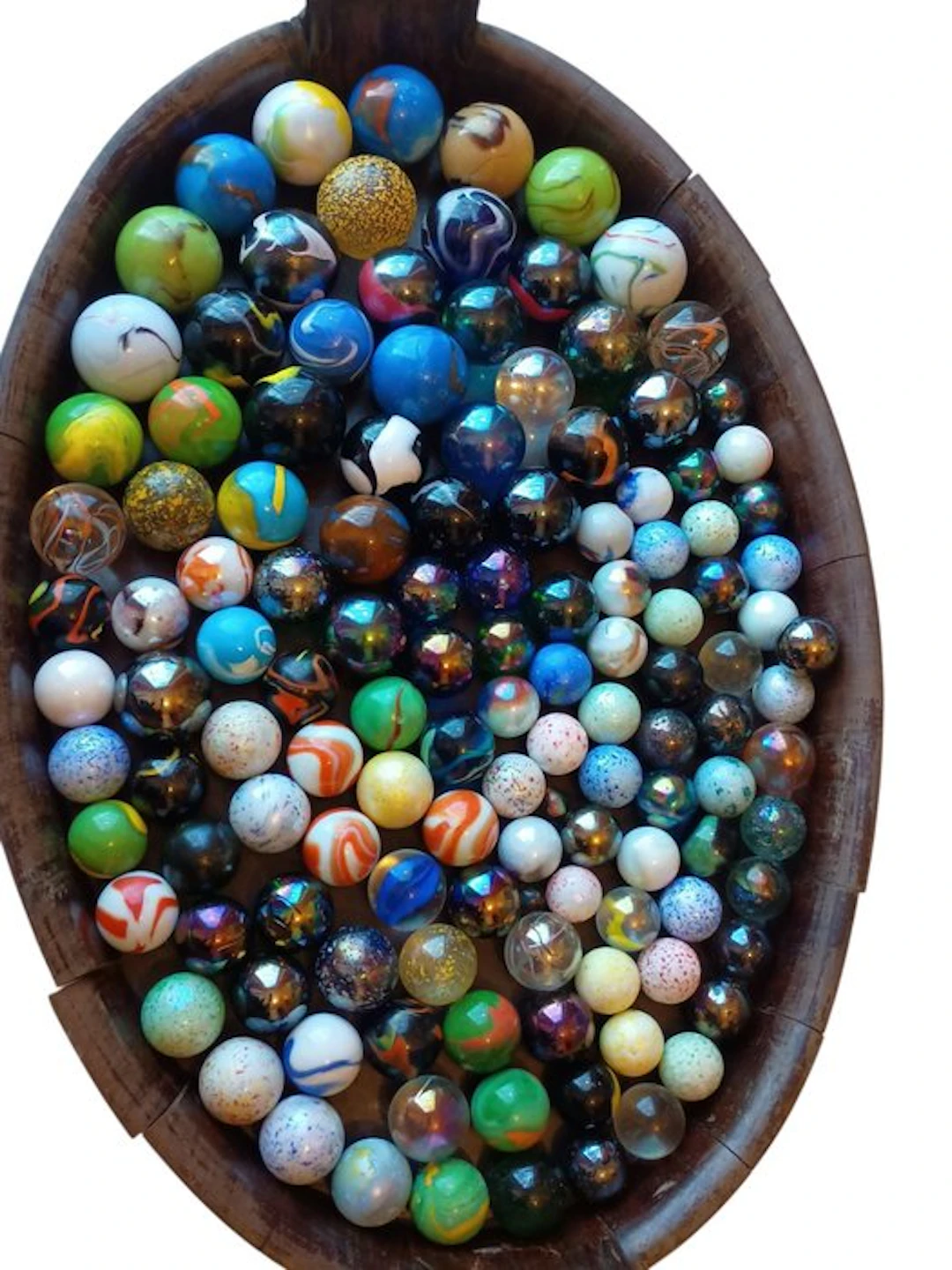 Vintage/Retro knikkers, groot,medil, klein - Marbles - 1930-1940 - Europe