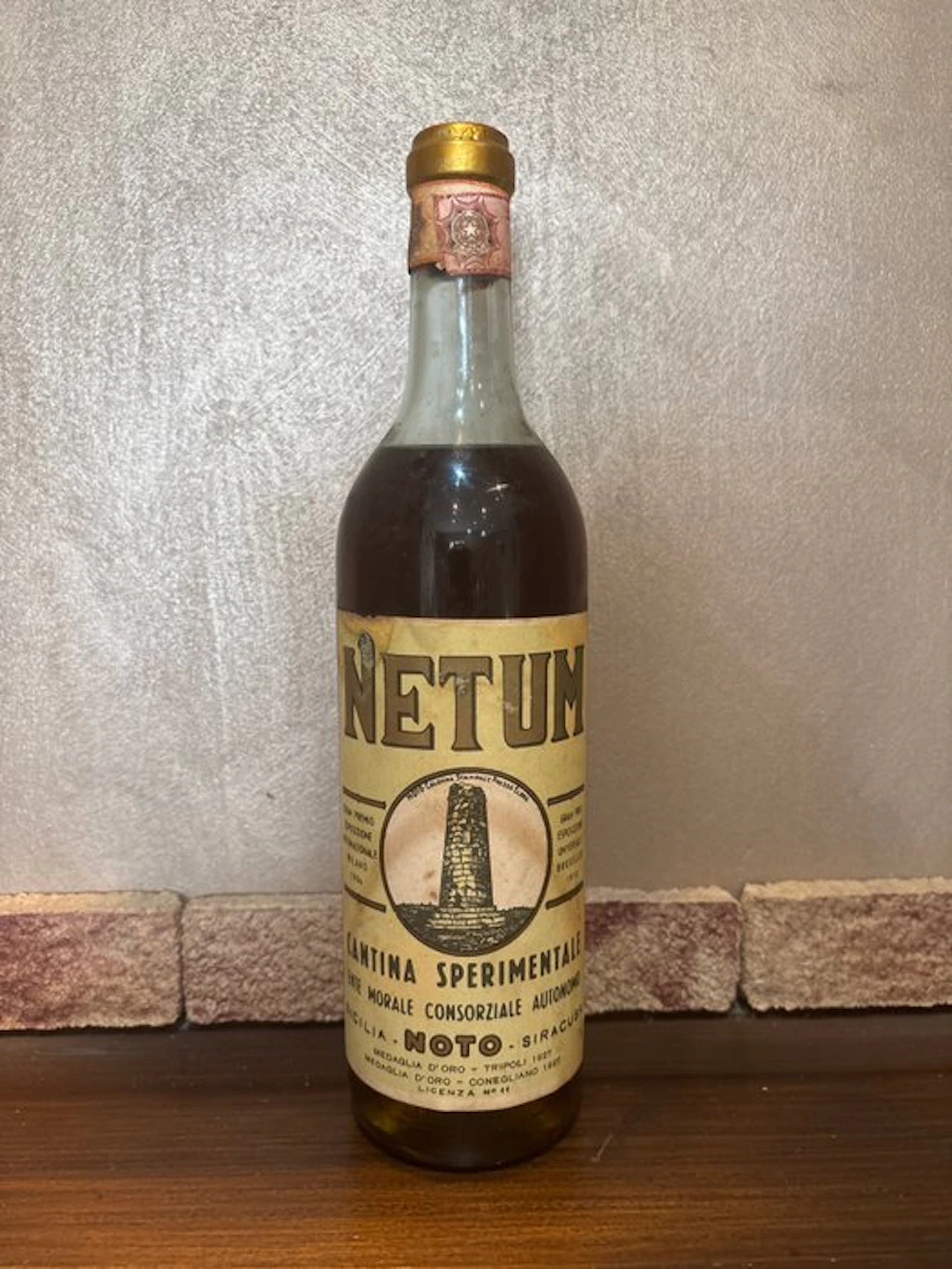 1955 Cantina Sperimentale di Noto, Netum - Sicily, Siracusa - 1 Bottle
