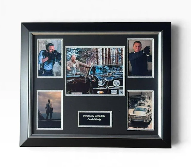 James Bond 007: No Time To Die - Daniel Craig Singed...