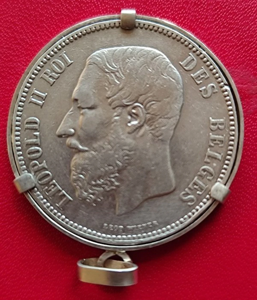 Belgium. Leopold II. 5 Francs 1868 (No reserve price)