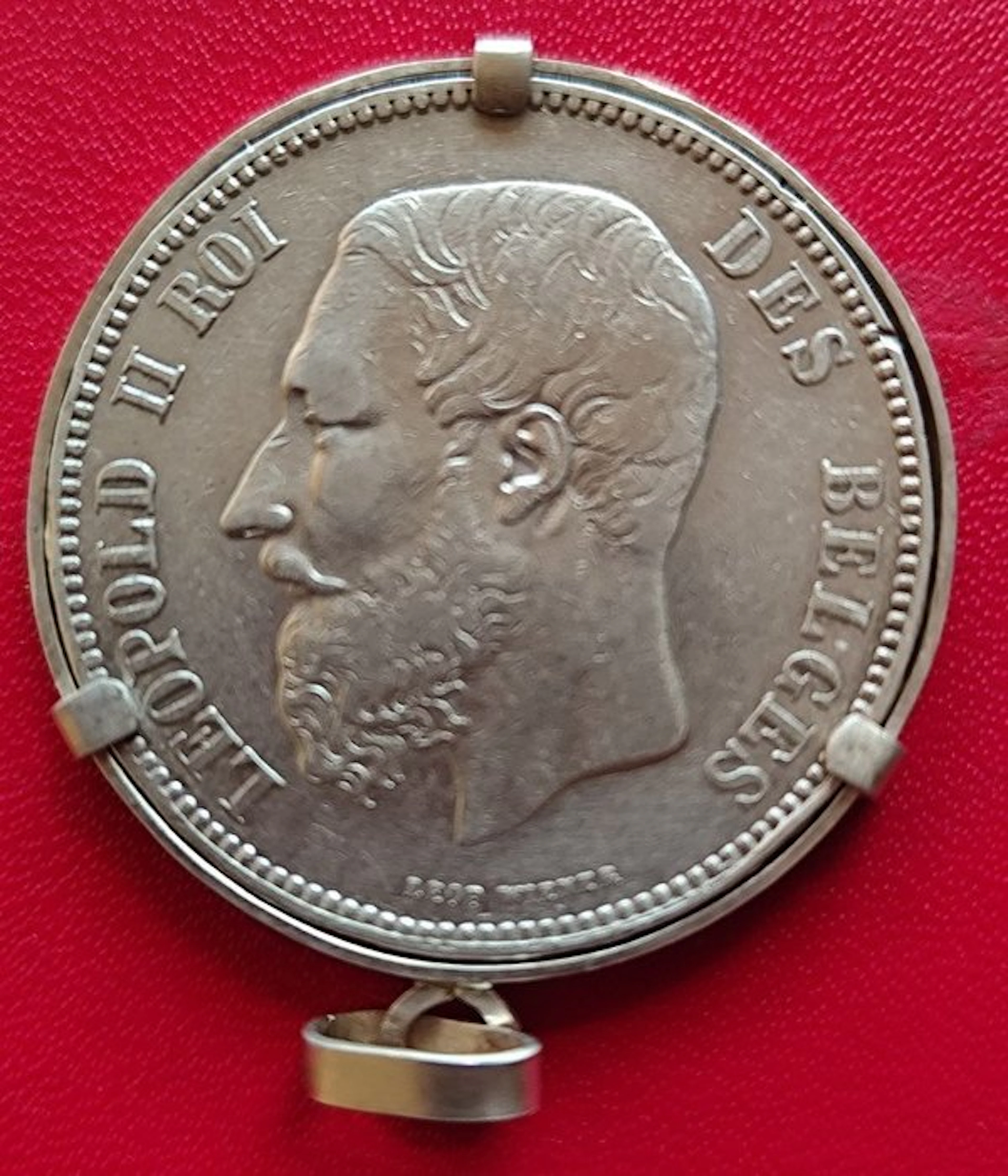 Belgium. Leopold II. 5 Francs 1868 (No reserve price)