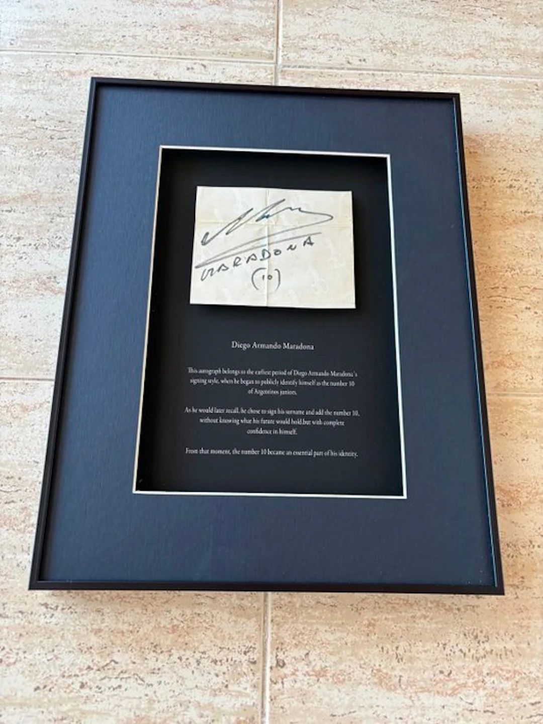 barcelona autografo coa jsa certificado rookie - no...
