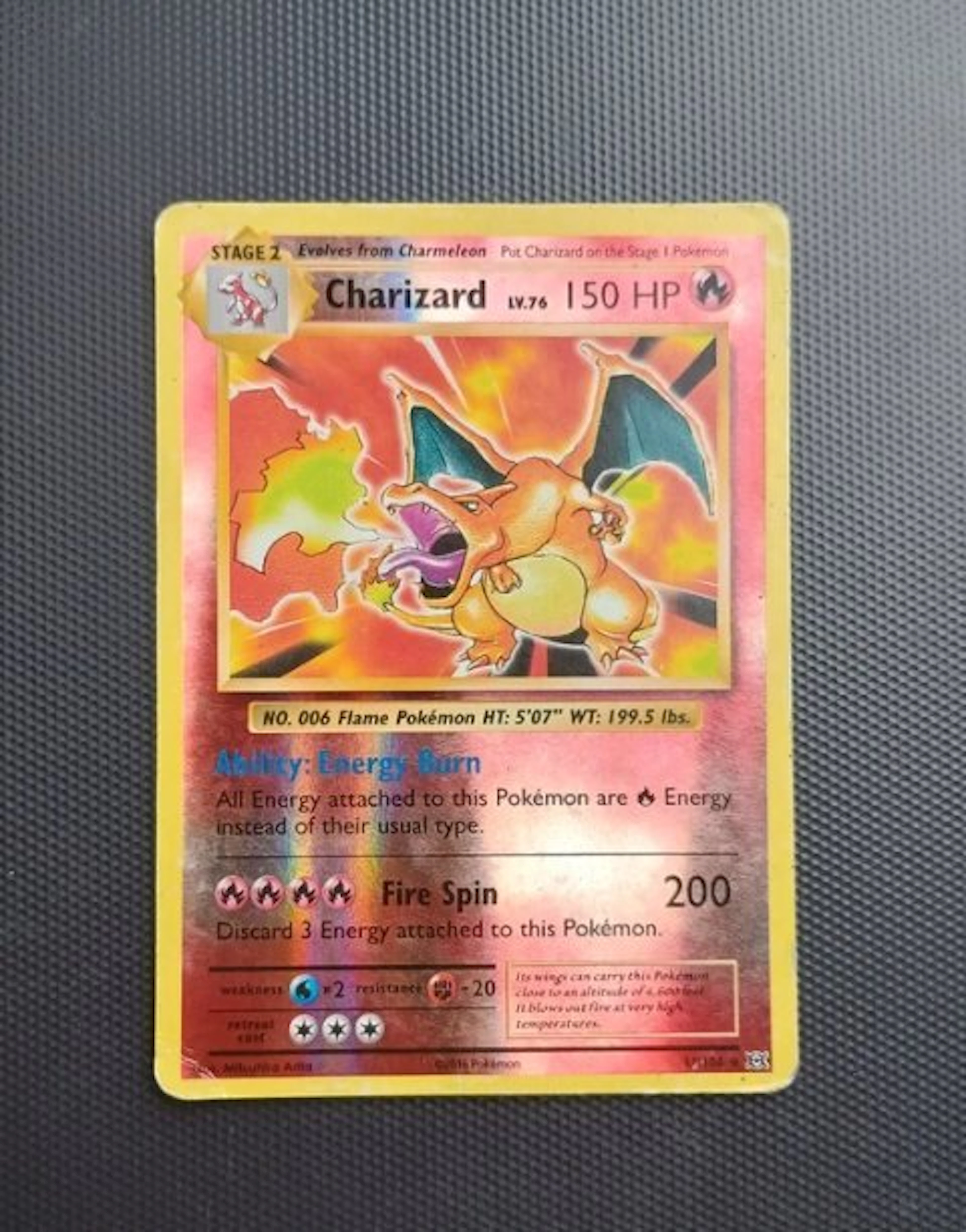 Pokémon - 1 Card - Charizard 11/108 Holo - Various sets