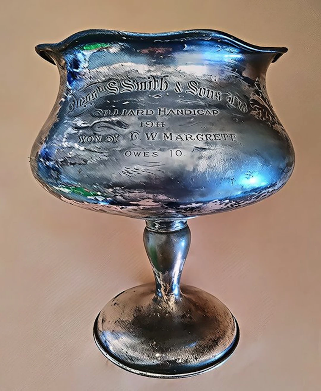 Billiard Handicap - 1911 - Sport trophy
