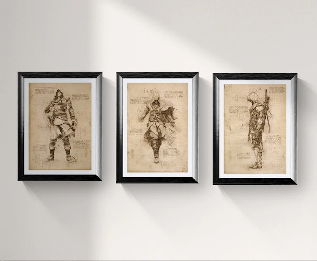 Boriani - 3 x Assassin Creed - megapack, DaVinci edition