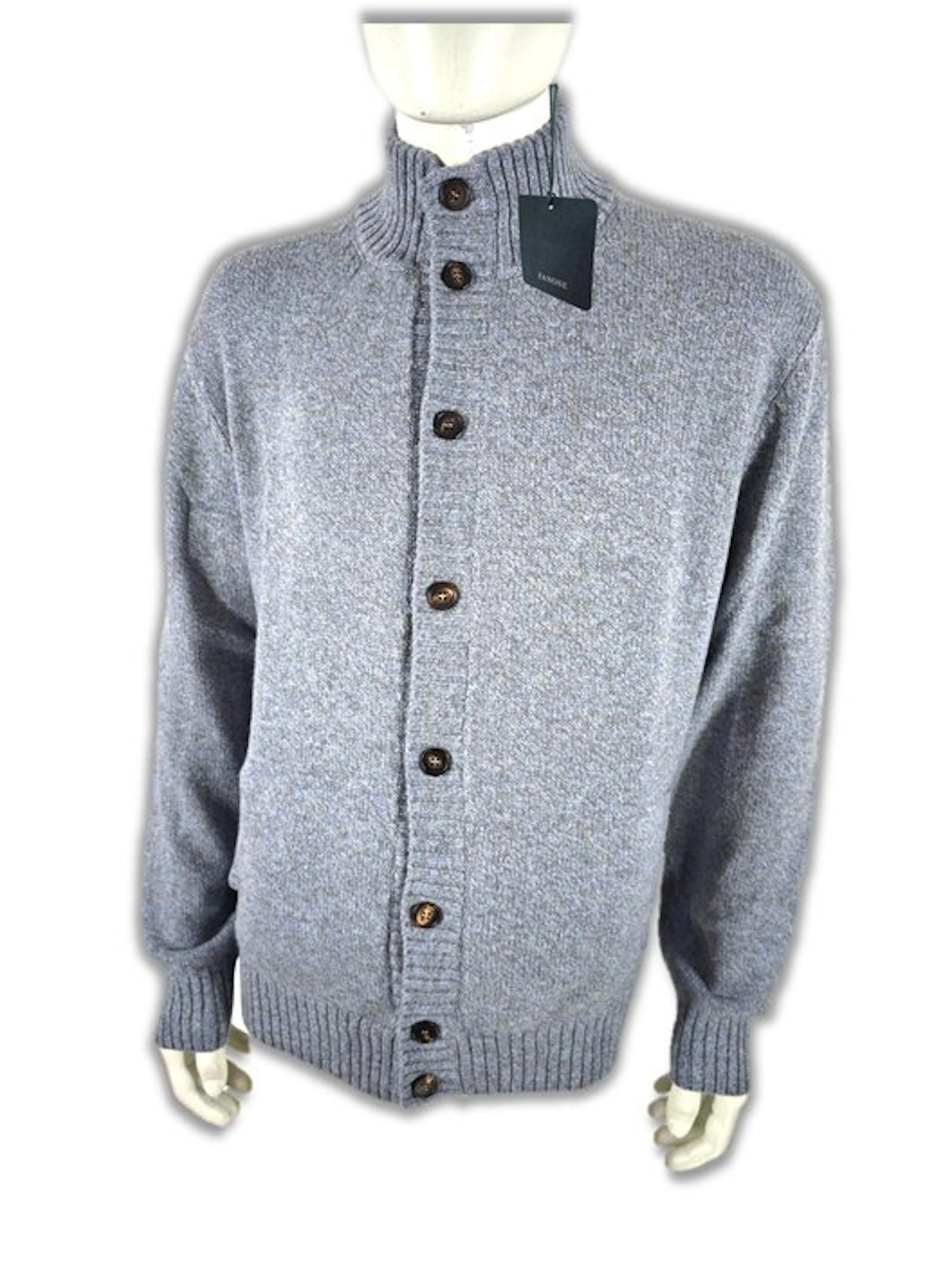 Zanone - NEW, 100% Wool - Cardigan - New with tags