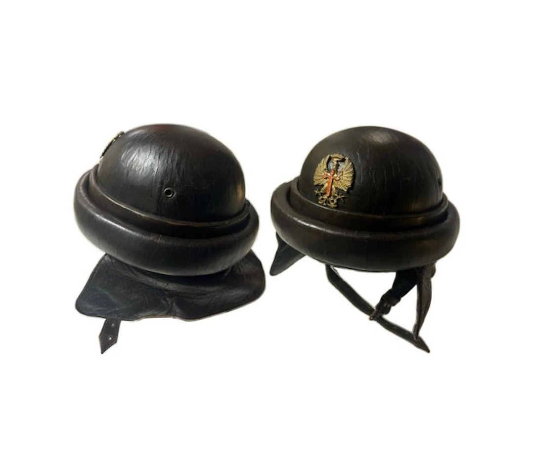 Spain - Armoured Corps - Military helmet - Franco Army tanker helmet