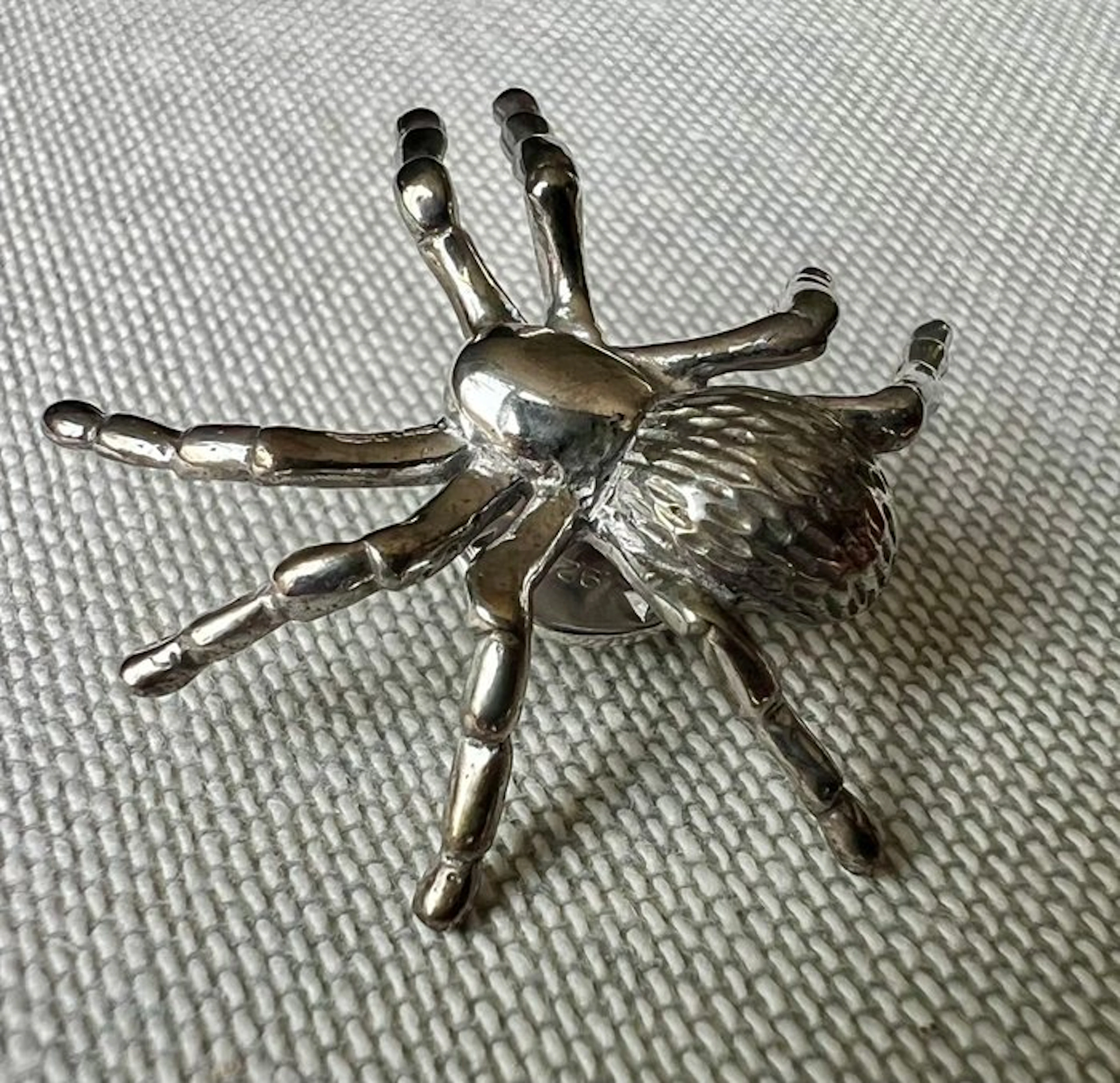 Alfred Dunhill - Silver - Jewellery pin - Lapel / Revers Pin Spider